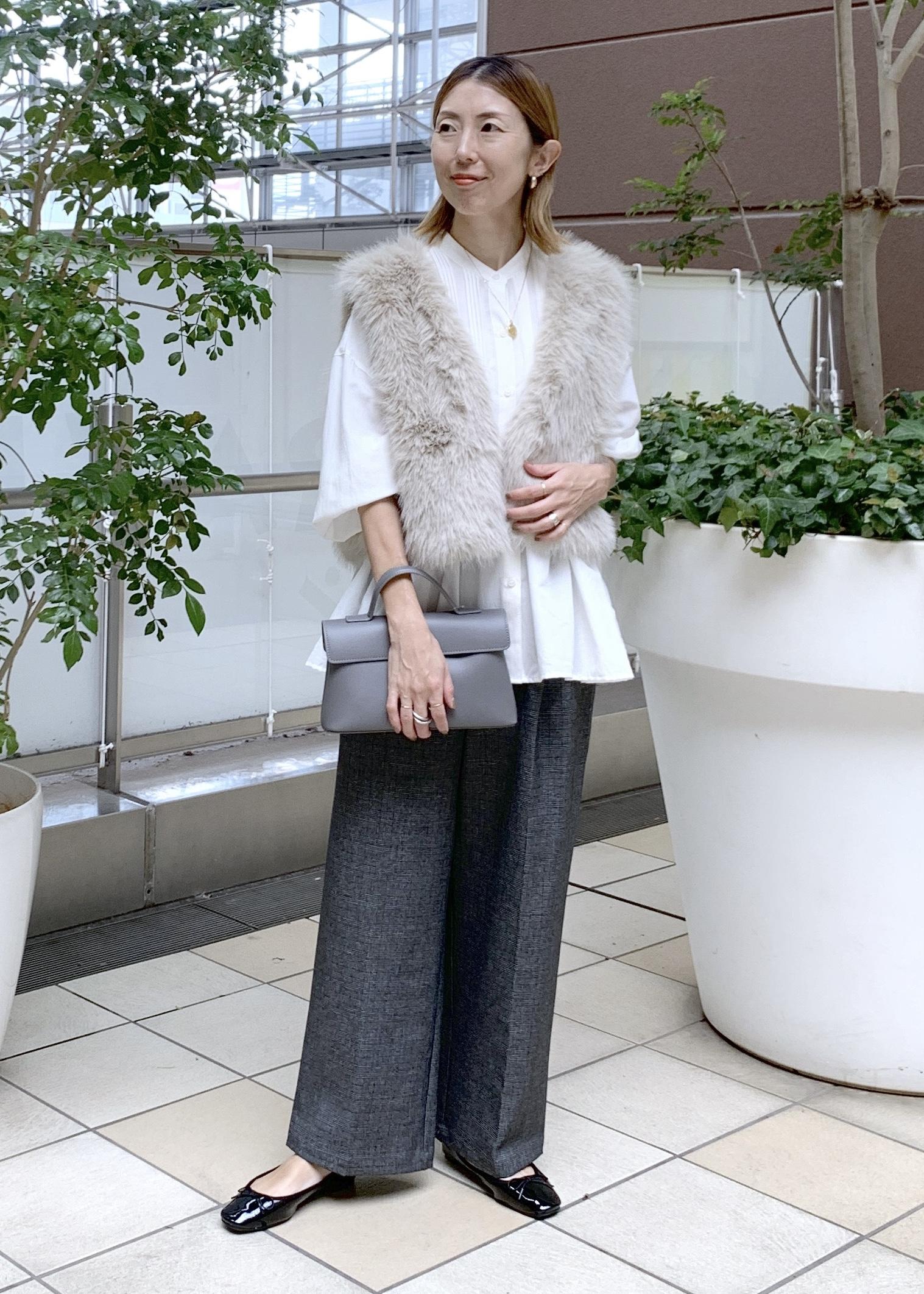 ROPE' PICNICのファーベストを使ったコーディネートを紹介します。｜Rakuten Fashion(楽天ファッション／旧楽天ブランドアベニュー)6353299