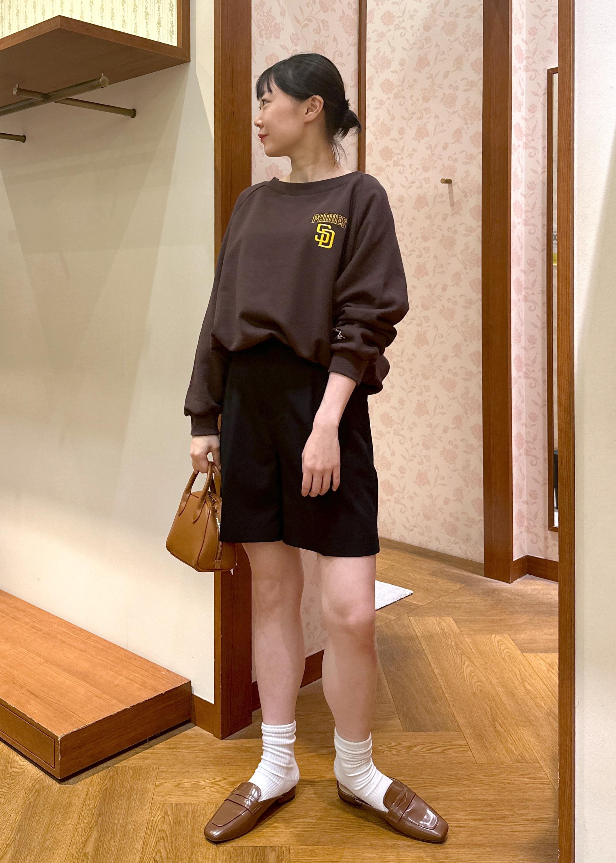 ROPE' PICNICの【PEANUTS*MLB COLLECTION by ROPE' PICNIC】オフショルスウェットを使ったコーディネートを紹介します。｜Rakuten Fashion(楽天ファッション／旧楽天ブランドアベニュー)6353302