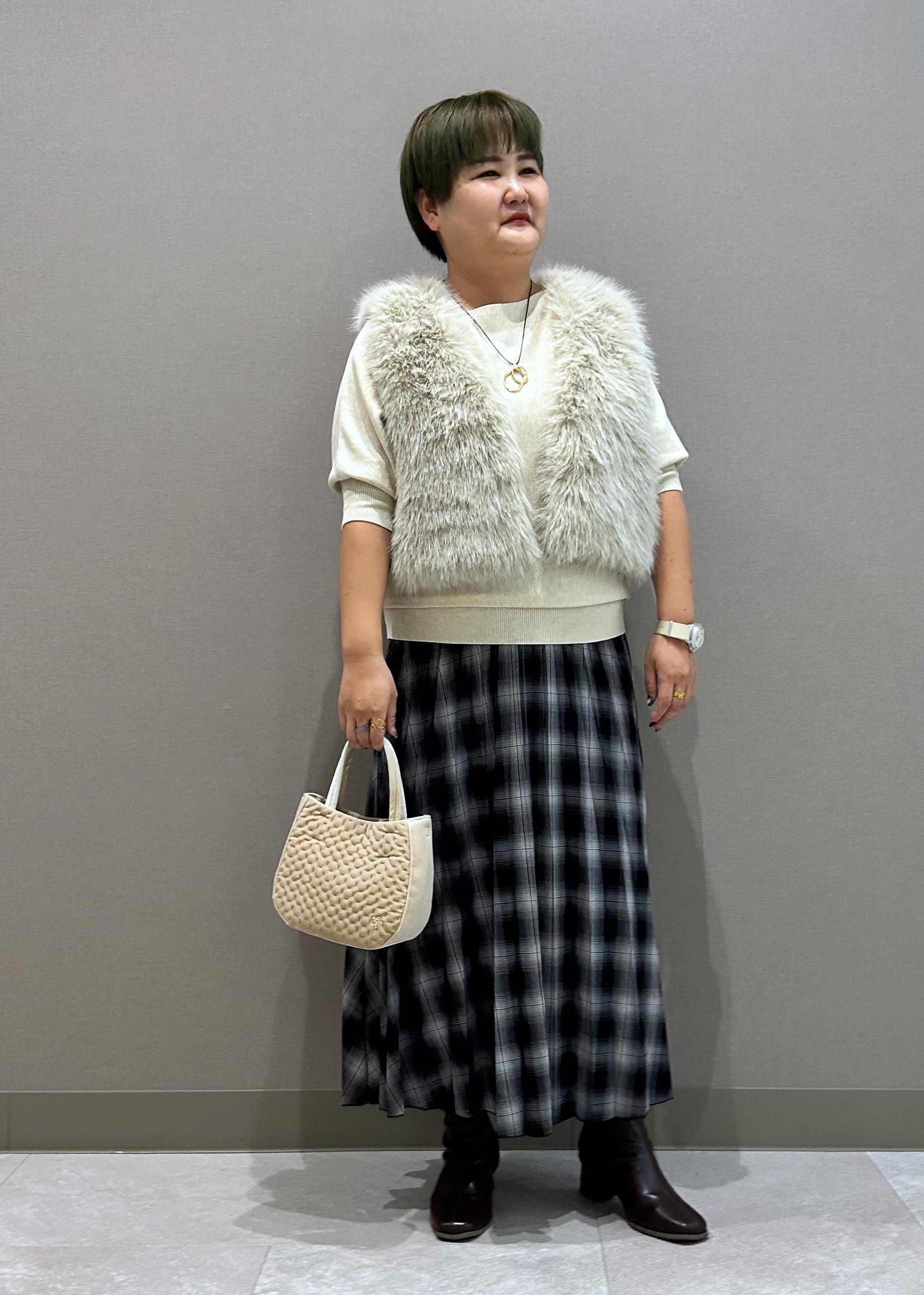 ROPE' PICNICのファーベストを使ったコーディネートを紹介します。｜Rakuten Fashion(楽天ファッション／旧楽天ブランドアベニュー)6353306