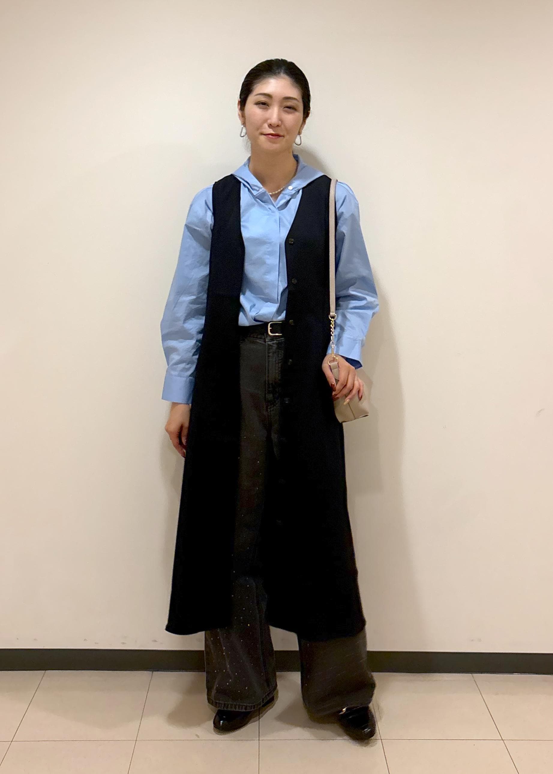 ROPE' PICNICのシャツフーディーを使ったコーディネートを紹介します。｜Rakuten Fashion(楽天ファッション／旧楽天ブランドアベニュー)6353342