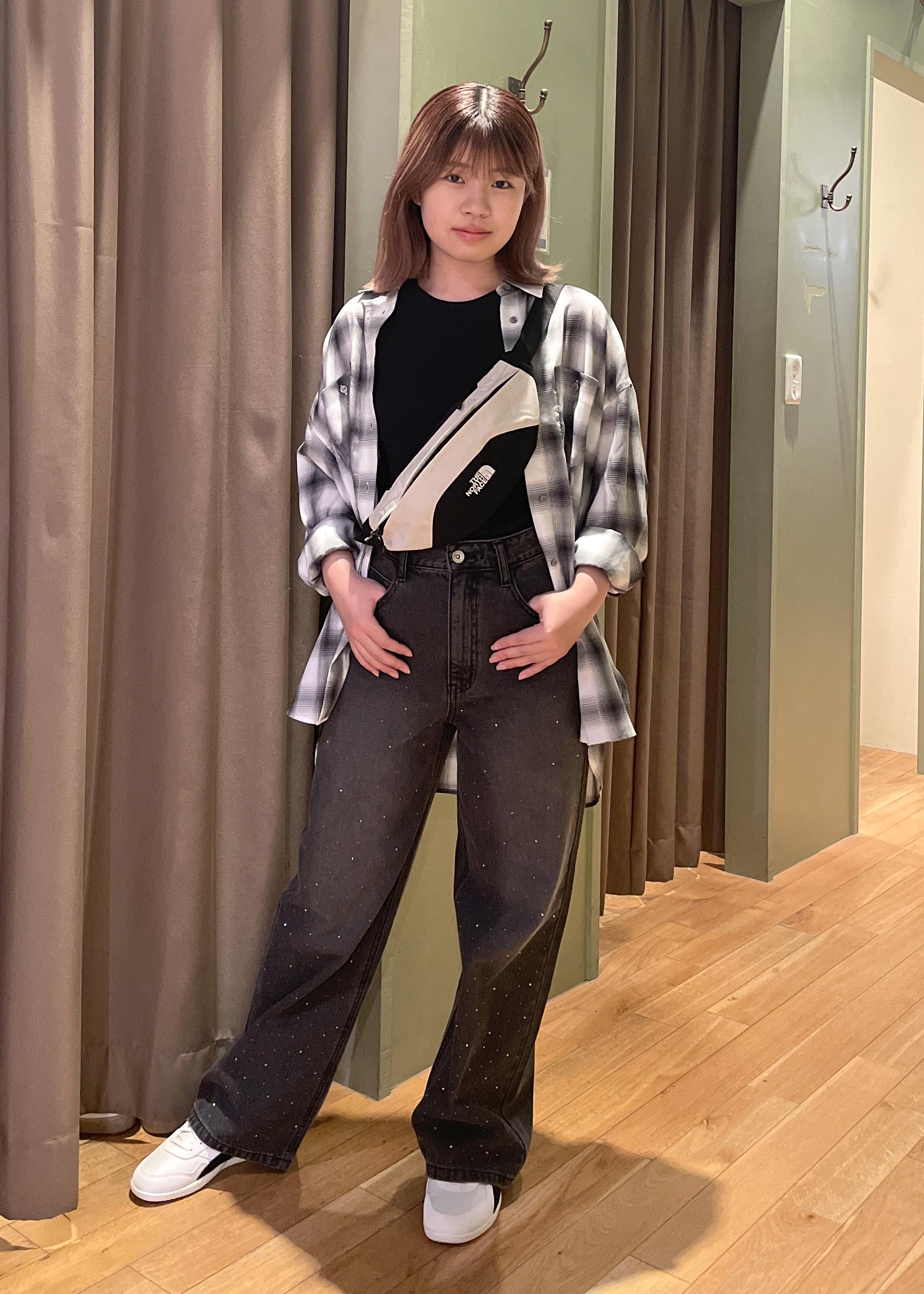 ROPE' PICNICのオンブレチェックシャツ/UVケアを使ったコーディネートを紹介します。｜Rakuten Fashion(楽天ファッション／旧楽天ブランドアベニュー)6353320