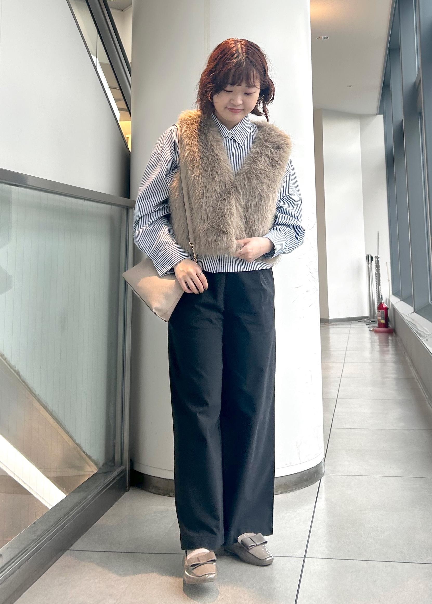 ROPE' PICNICのファーベストを使ったコーディネートを紹介します。｜Rakuten Fashion(楽天ファッション／旧楽天ブランドアベニュー)6353343