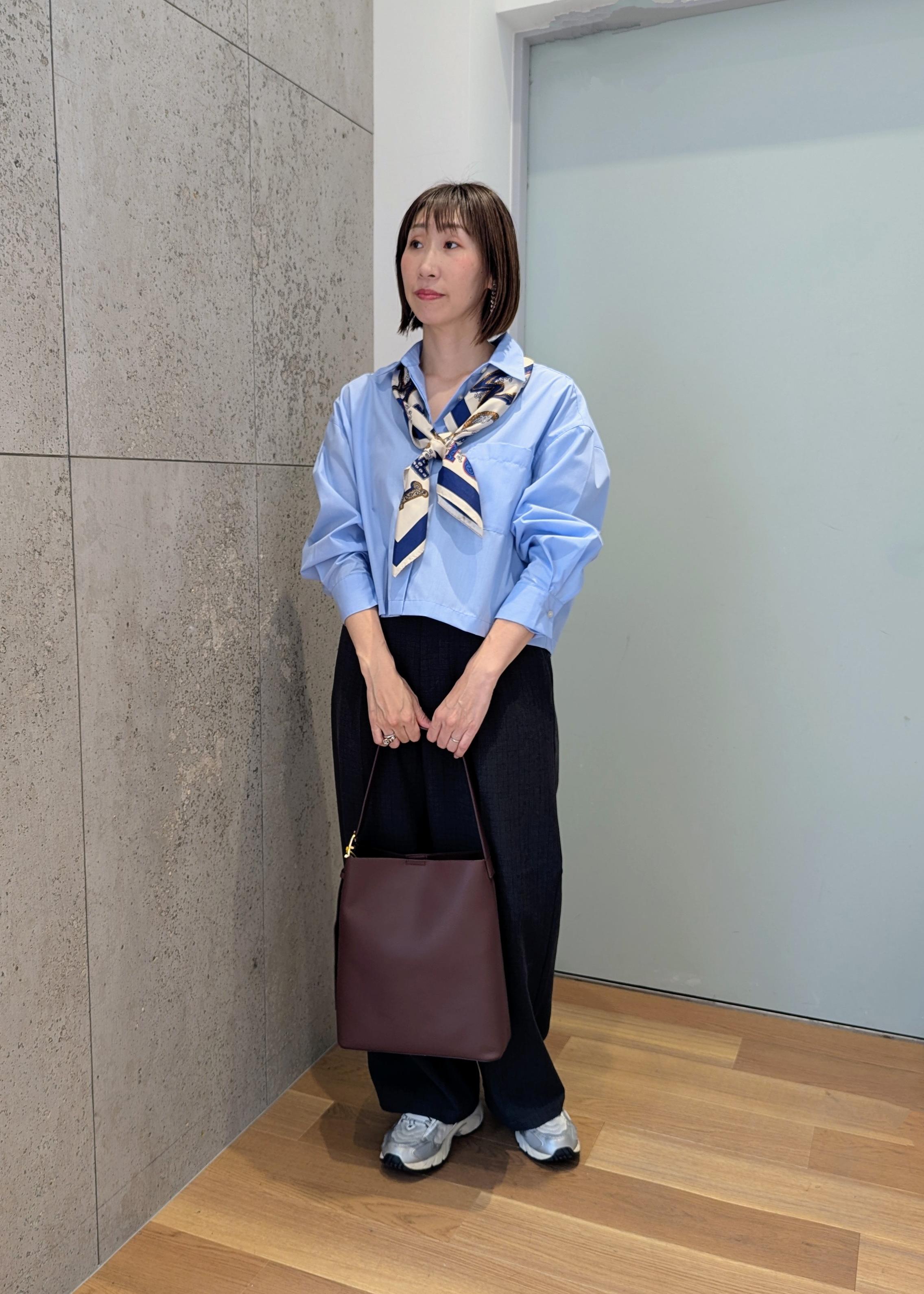 ROPE' PICNICのベーシッククロップドシャツ/イージーケアを使ったコーディネートを紹介します。｜Rakuten Fashion(楽天ファッション／旧楽天ブランドアベニュー)6353327