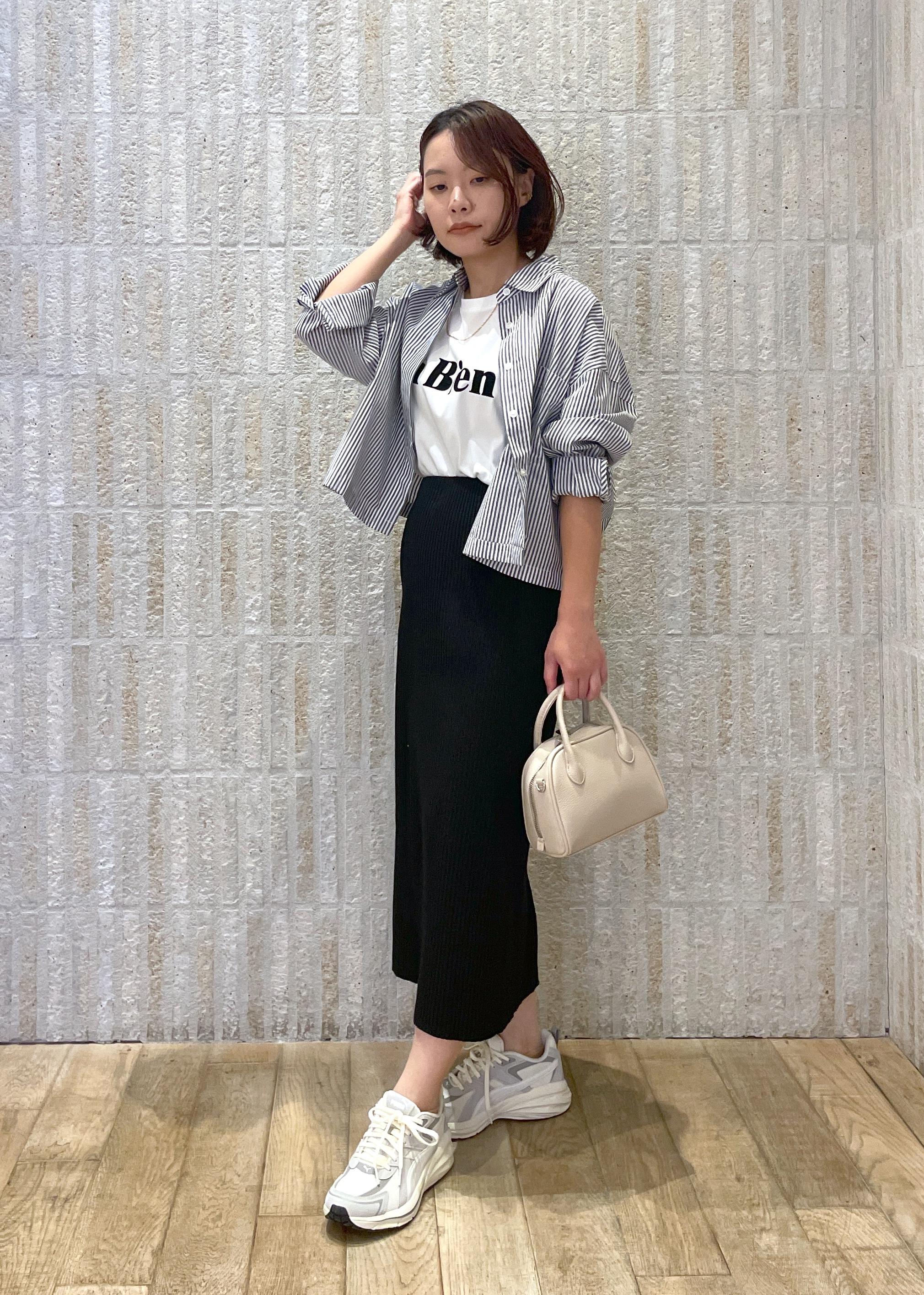 ROPE' PICNICのベーシッククロップドシャツ/イージーケアを使ったコーディネートを紹介します。｜Rakuten Fashion(楽天ファッション／旧楽天ブランドアベニュー)6353328