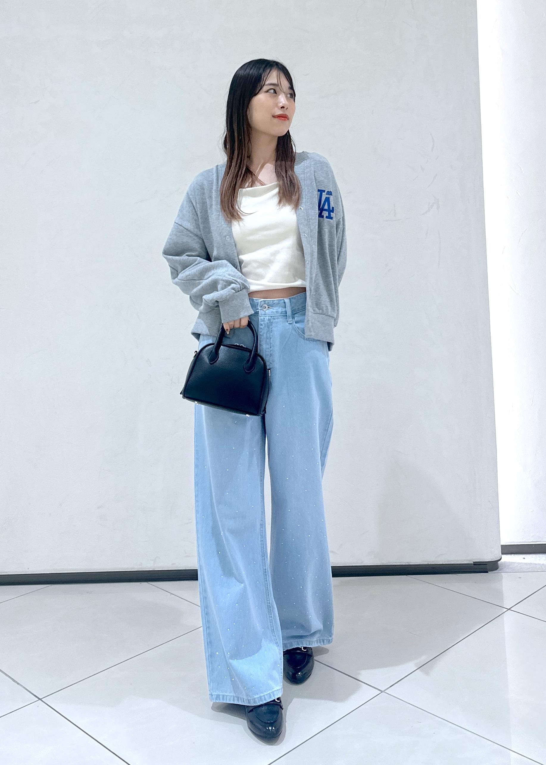 ROPE' PICNICの【PEANUTS*MLB COLLECTION by ROPE' PICNIC】カーディガンを使ったコーディネートを紹介します。｜Rakuten Fashion(楽天ファッション／旧楽天ブランドアベニュー)6353355