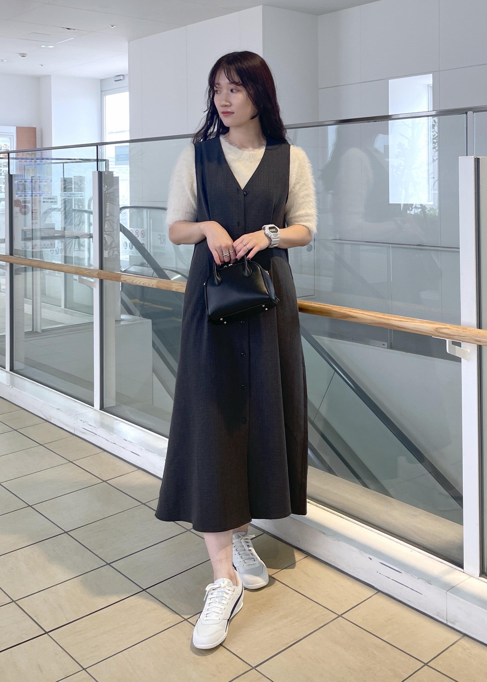 ROPE' PICNICのシャギーニットハーフスリーブプルオーバーを使ったコーディネートを紹介します。｜Rakuten Fashion(楽天ファッション／旧楽天ブランドアベニュー)6353359