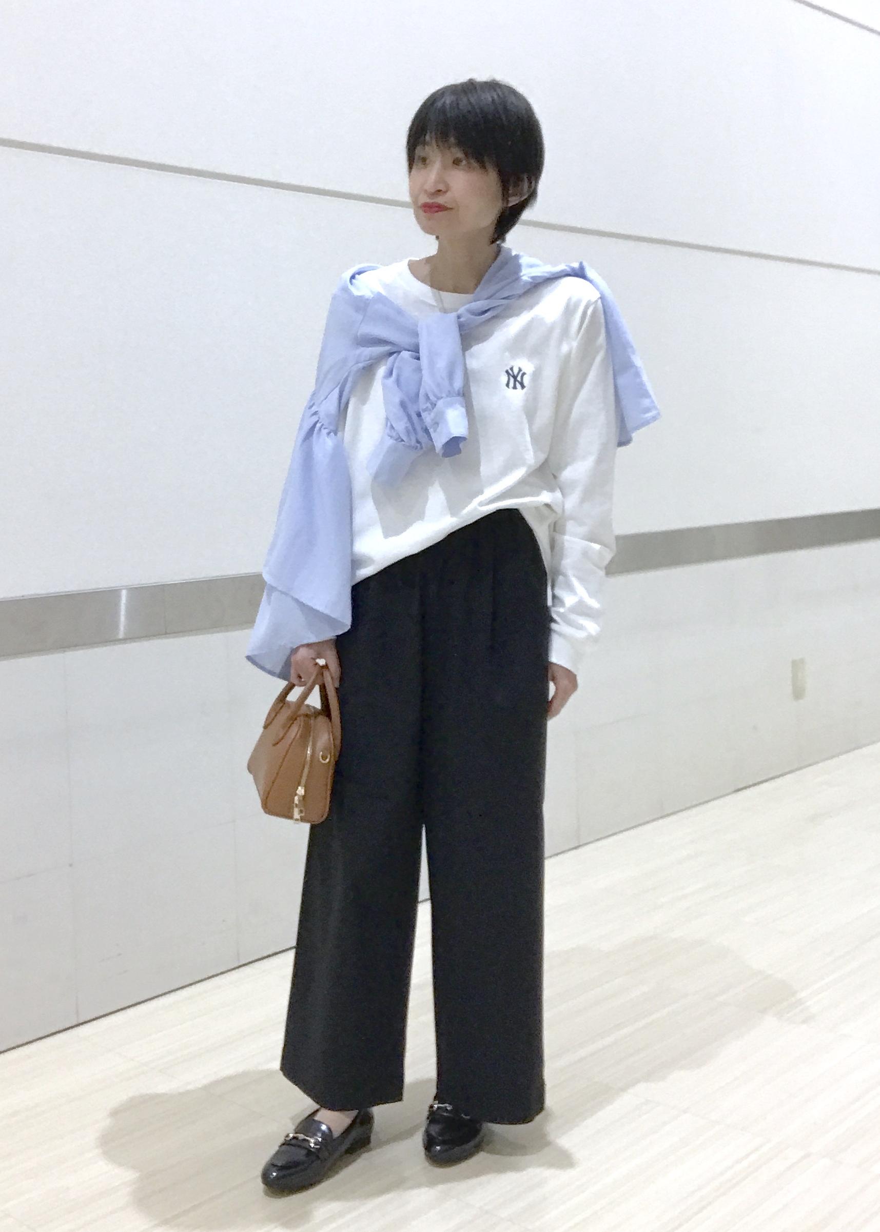 ROPE' PICNICの【UVケア・防シワ】羽織れるピンタックデザインペプラムシャツを使ったコーディネートを紹介します。｜Rakuten Fashion(楽天ファッション／旧楽天ブランドアベニュー)6353386