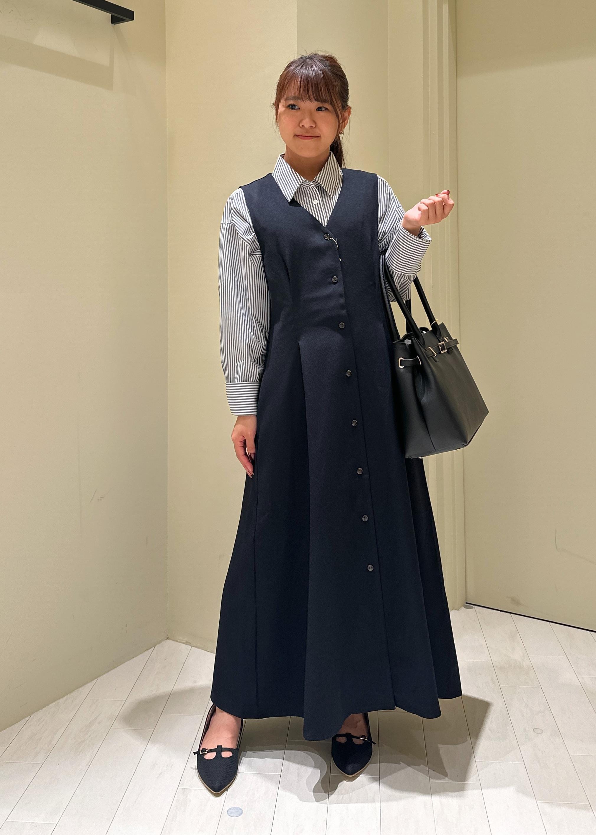 ROPE' PICNICの【防シワ】ボウタイ付きレギュラーシャツを使ったコーディネートを紹介します。｜Rakuten Fashion(楽天ファッション／旧楽天ブランドアベニュー)6353400