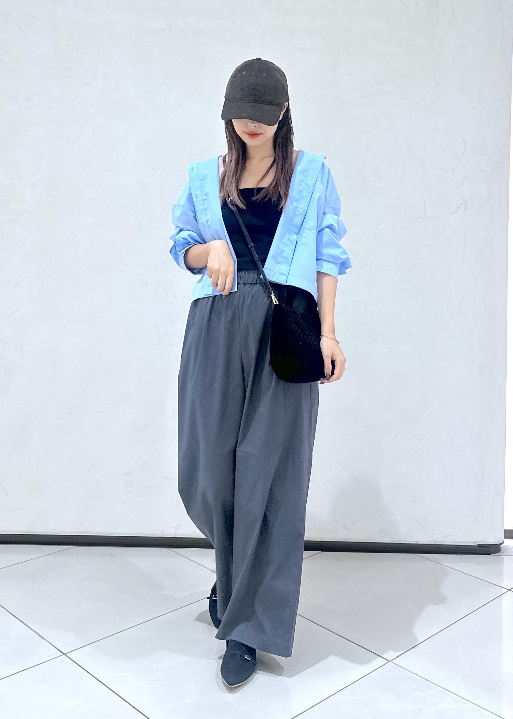 ROPE' PICNICのベーシッククロップドシャツ/イージーケアを使ったコーディネートを紹介します。｜Rakuten Fashion(楽天ファッション／旧楽天ブランドアベニュー)6353406