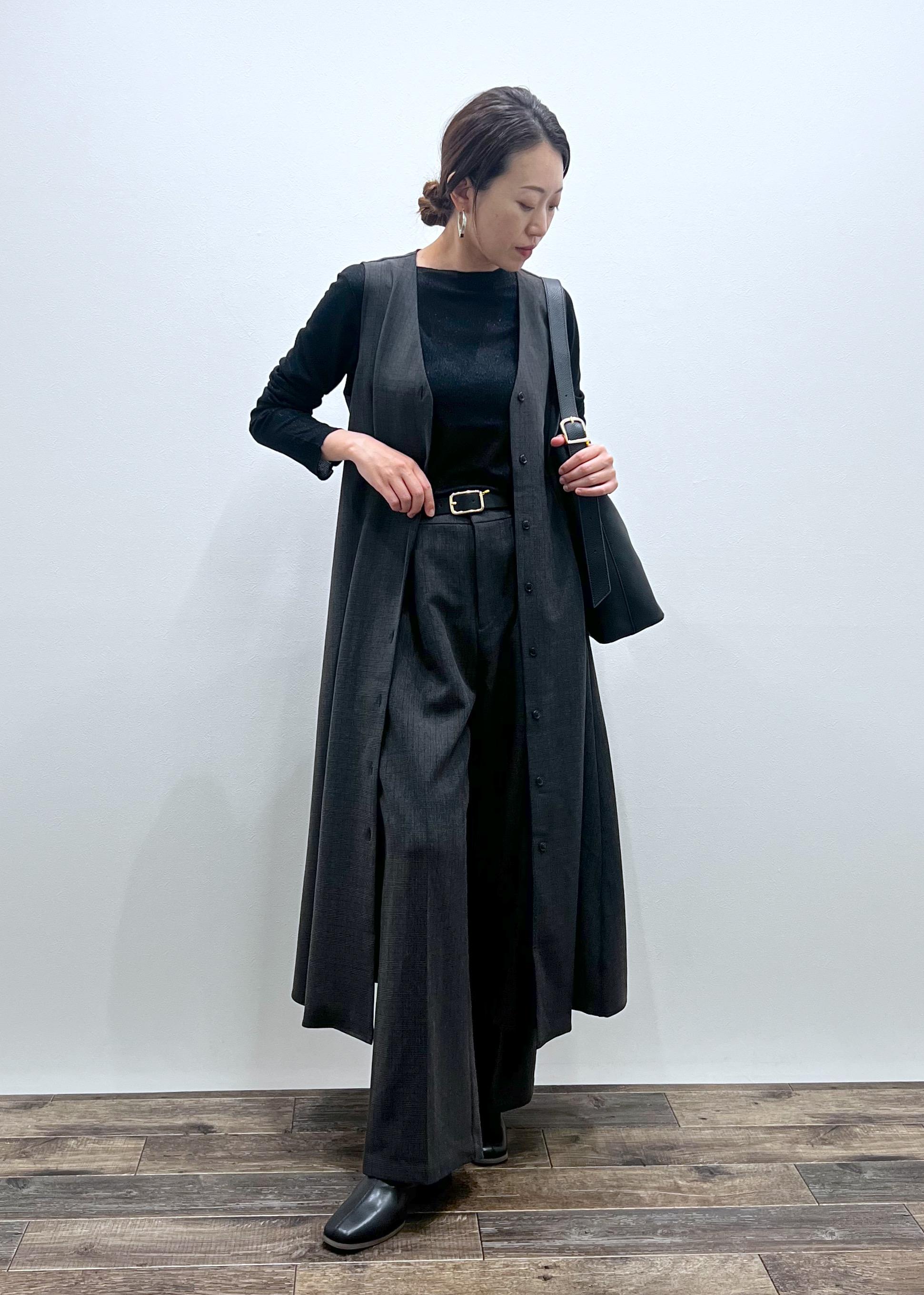 ROPE' PICNICのレディハンサムシリーズ ウールライクウエストタックジャンパースカート/セットアップ対応を使ったコーディネートを紹介します。｜Rakuten Fashion(楽天ファッション／旧楽天ブランドアベニュー)6353417