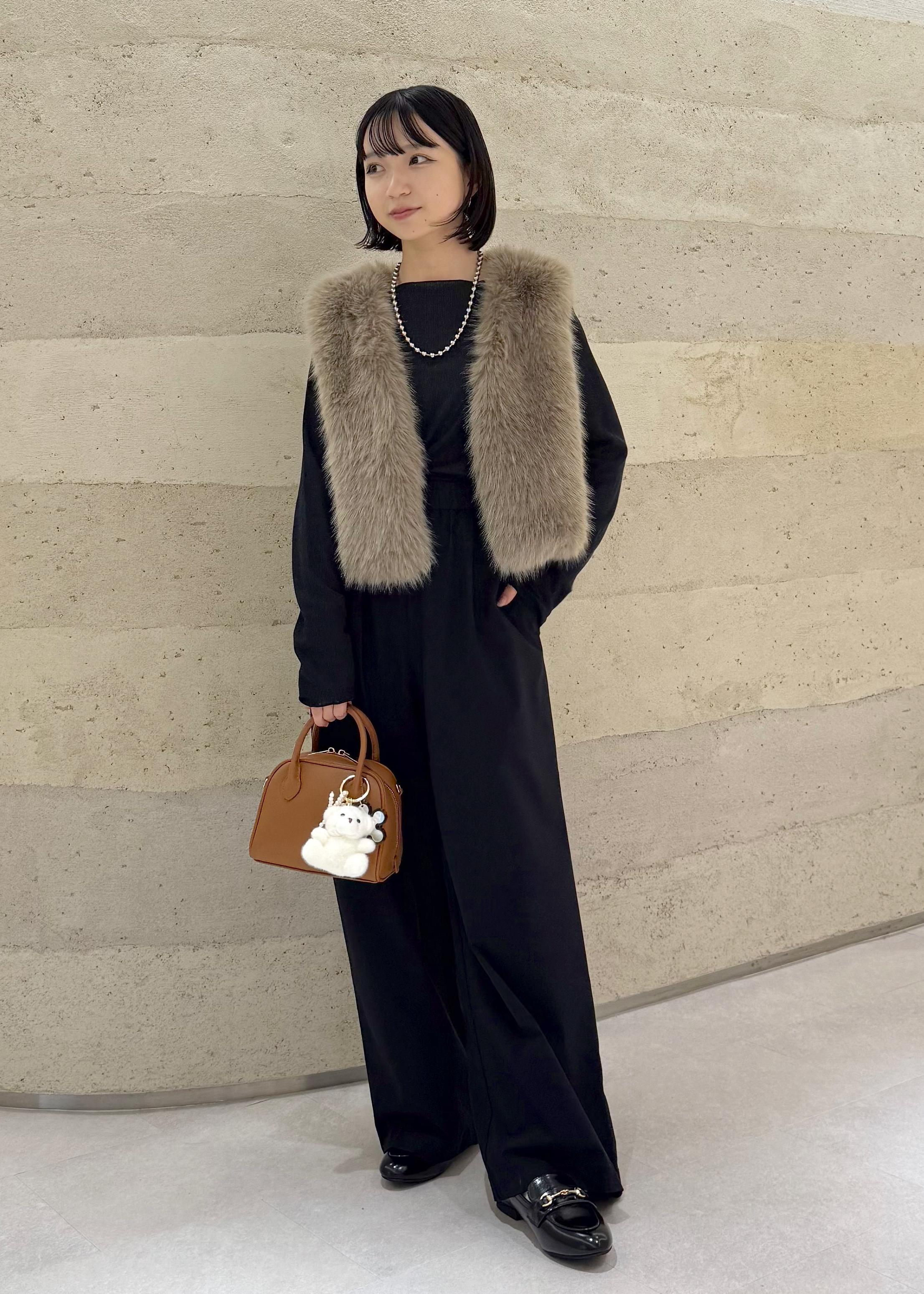 ROPE' PICNICのラメシアーリブカットソーを使ったコーディネートを紹介します。｜Rakuten Fashion(楽天ファッション／旧楽天ブランドアベニュー)6353432