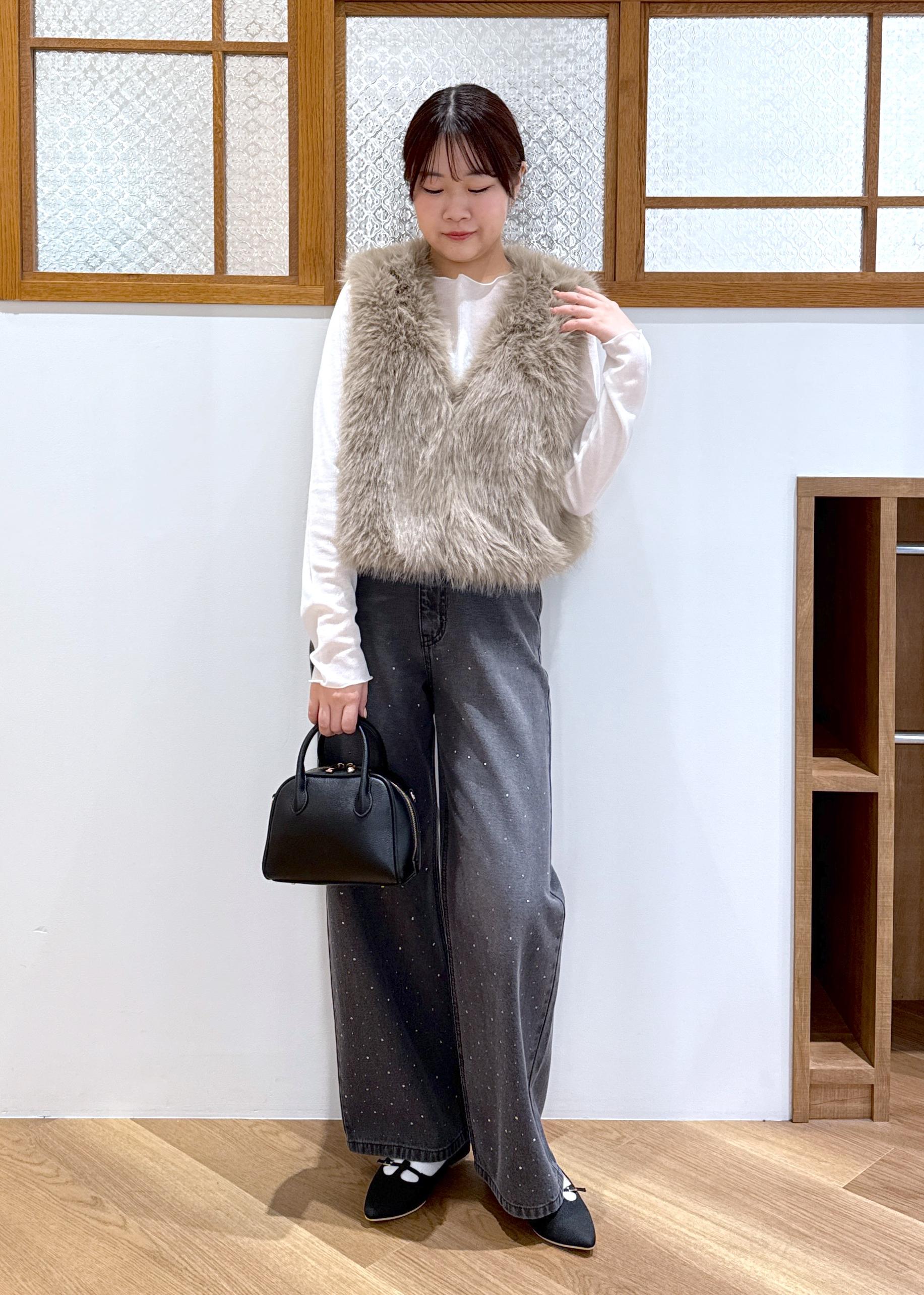 ROPE' PICNICのファーベストを使ったコーディネートを紹介します。｜Rakuten Fashion(楽天ファッション／旧楽天ブランドアベニュー)6353442