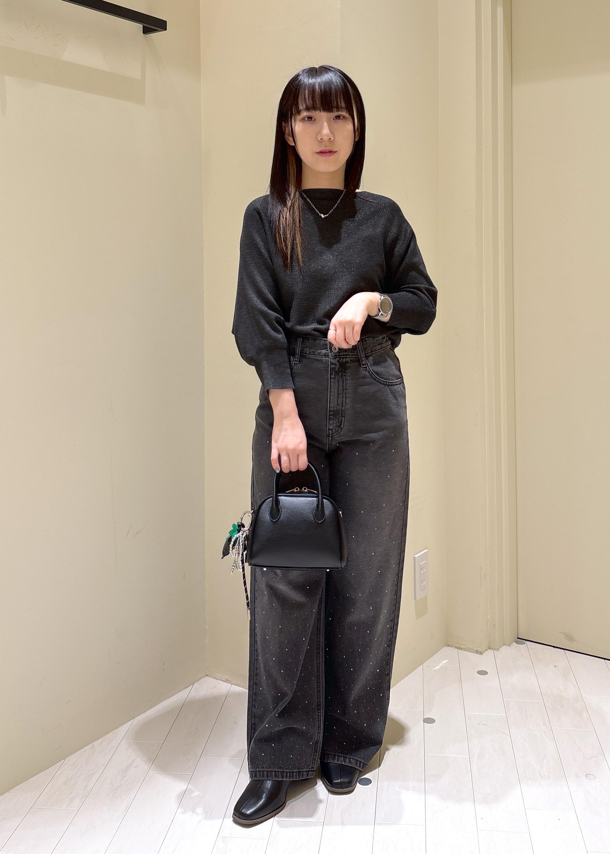 ROPE' PICNICのラメ混ドルマン7分袖ニットを使ったコーディネートを紹介します。｜Rakuten Fashion(楽天ファッション／旧楽天ブランドアベニュー)6353458