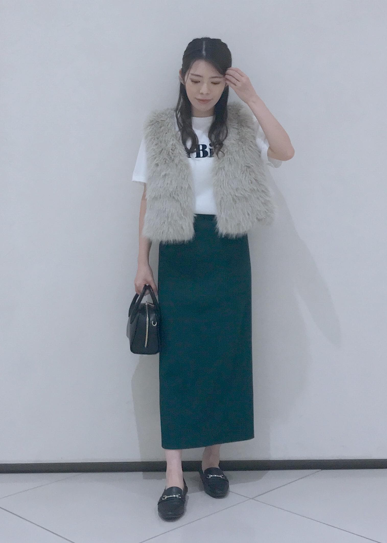 ROPE' PICNICの【UVカット・接触冷感・汗染み加工】フロッキーロゴTシャツを使ったコーディネートを紹介します。｜Rakuten Fashion(楽天ファッション／旧楽天ブランドアベニュー)6353459