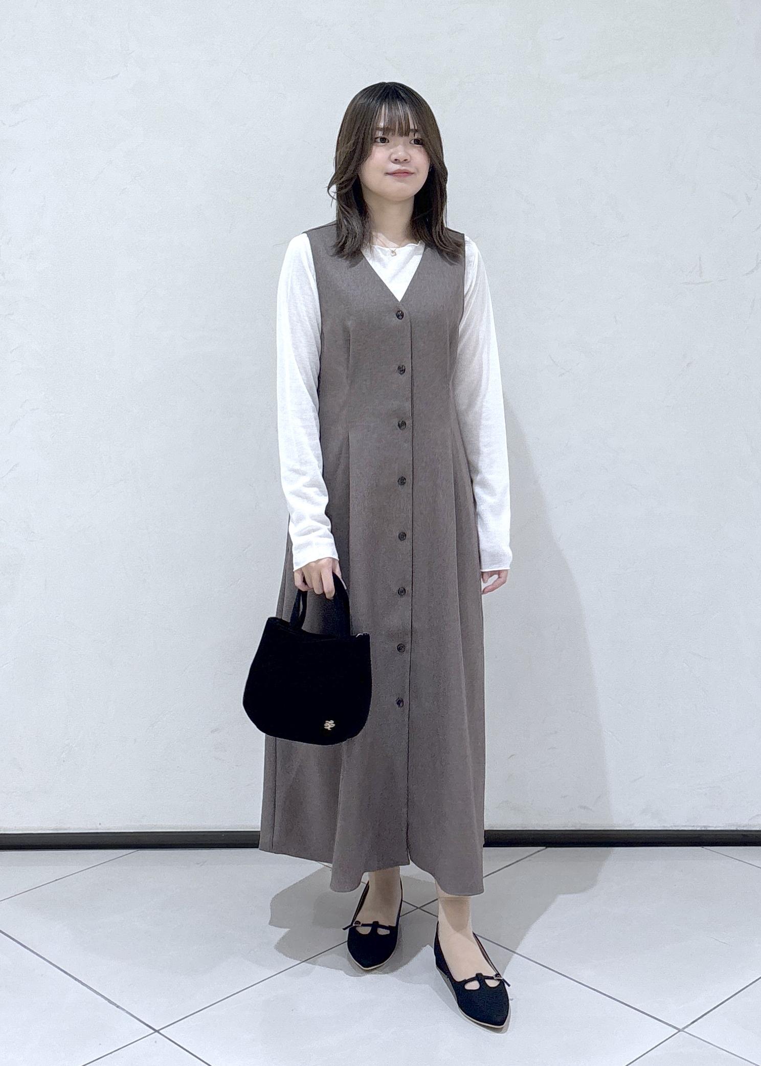 ROPE' PICNICのラメシアーリブカットソーを使ったコーディネートを紹介します。｜Rakuten Fashion(楽天ファッション／旧楽天ブランドアベニュー)6353461