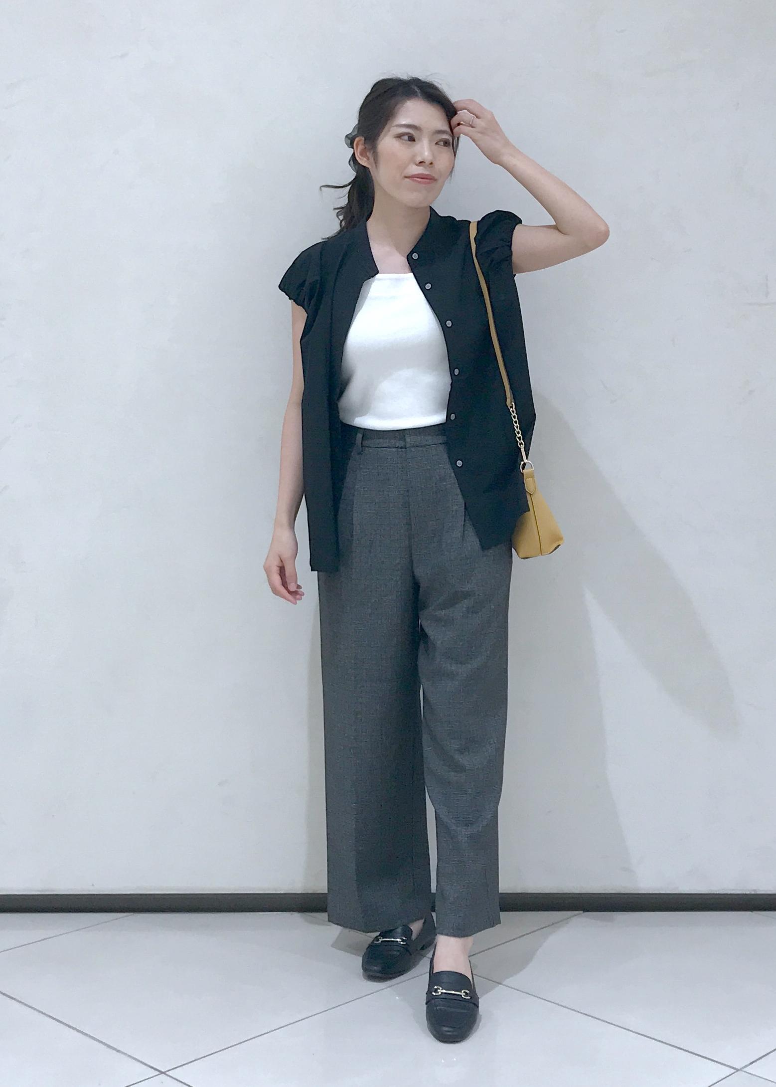 ROPE' PICNICの着丈が選べるバルーンスリーブシャツブラウス/イージーケアを使ったコーディネートを紹介します。｜Rakuten Fashion(楽天ファッション／旧楽天ブランドアベニュー)6353468