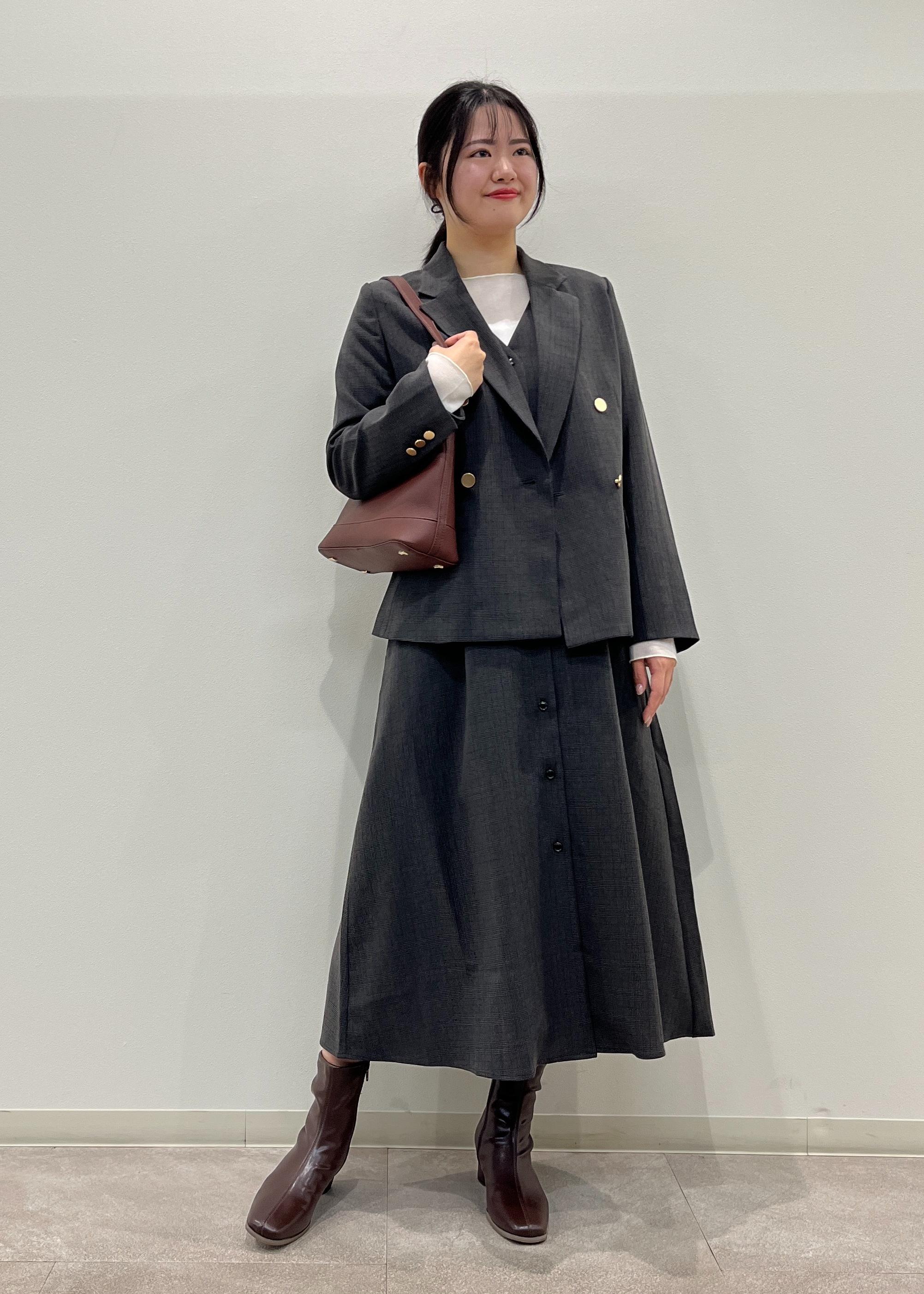 ROPE' PICNICのラメシアーリブカットソーを使ったコーディネートを紹介します。｜Rakuten Fashion(楽天ファッション／旧楽天ブランドアベニュー)6353473