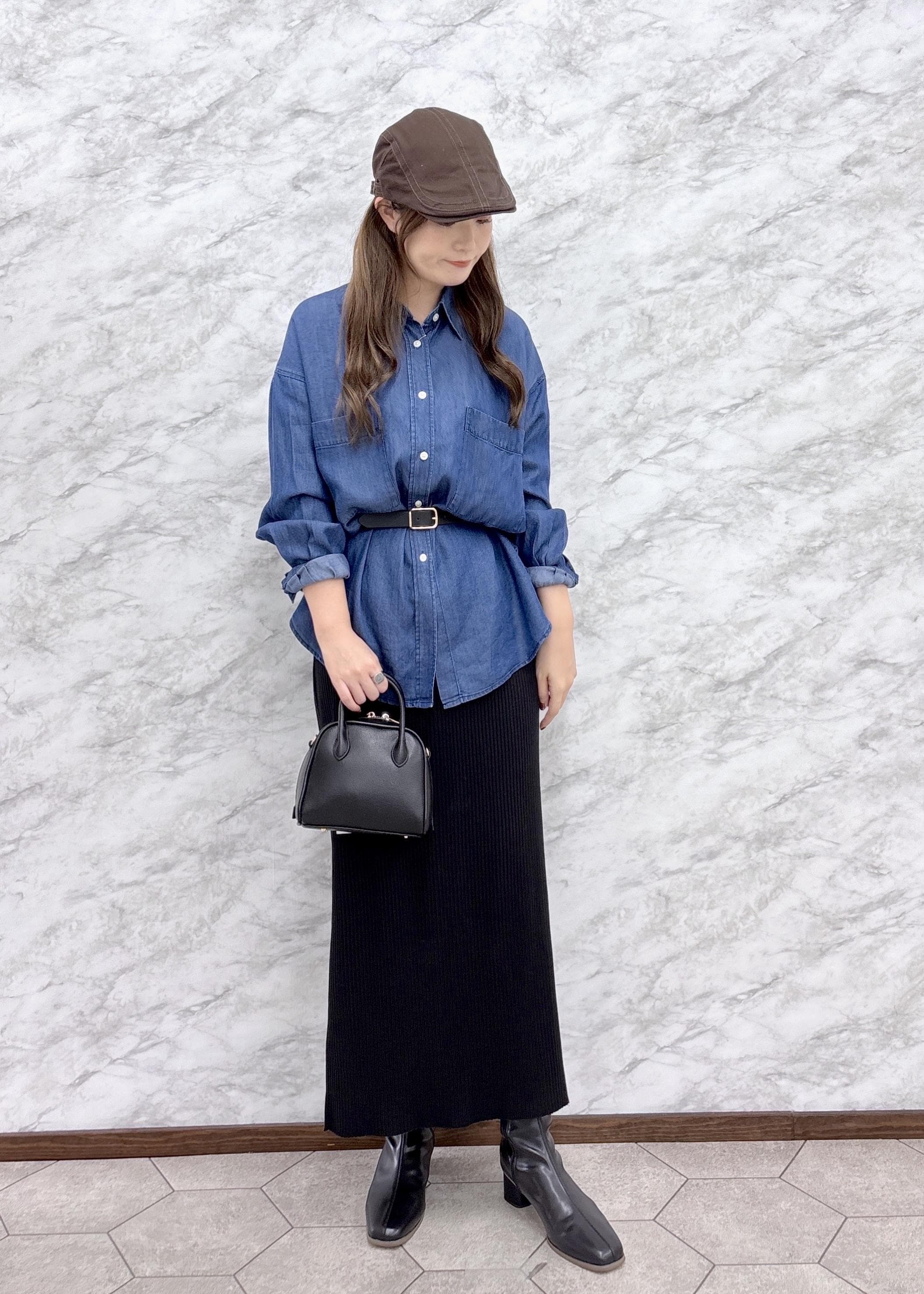 ROPE' PICNICのシャンブレーデニム調シャツを使ったコーディネートを紹介します。｜Rakuten Fashion(楽天ファッション／旧楽天ブランドアベニュー)6353483