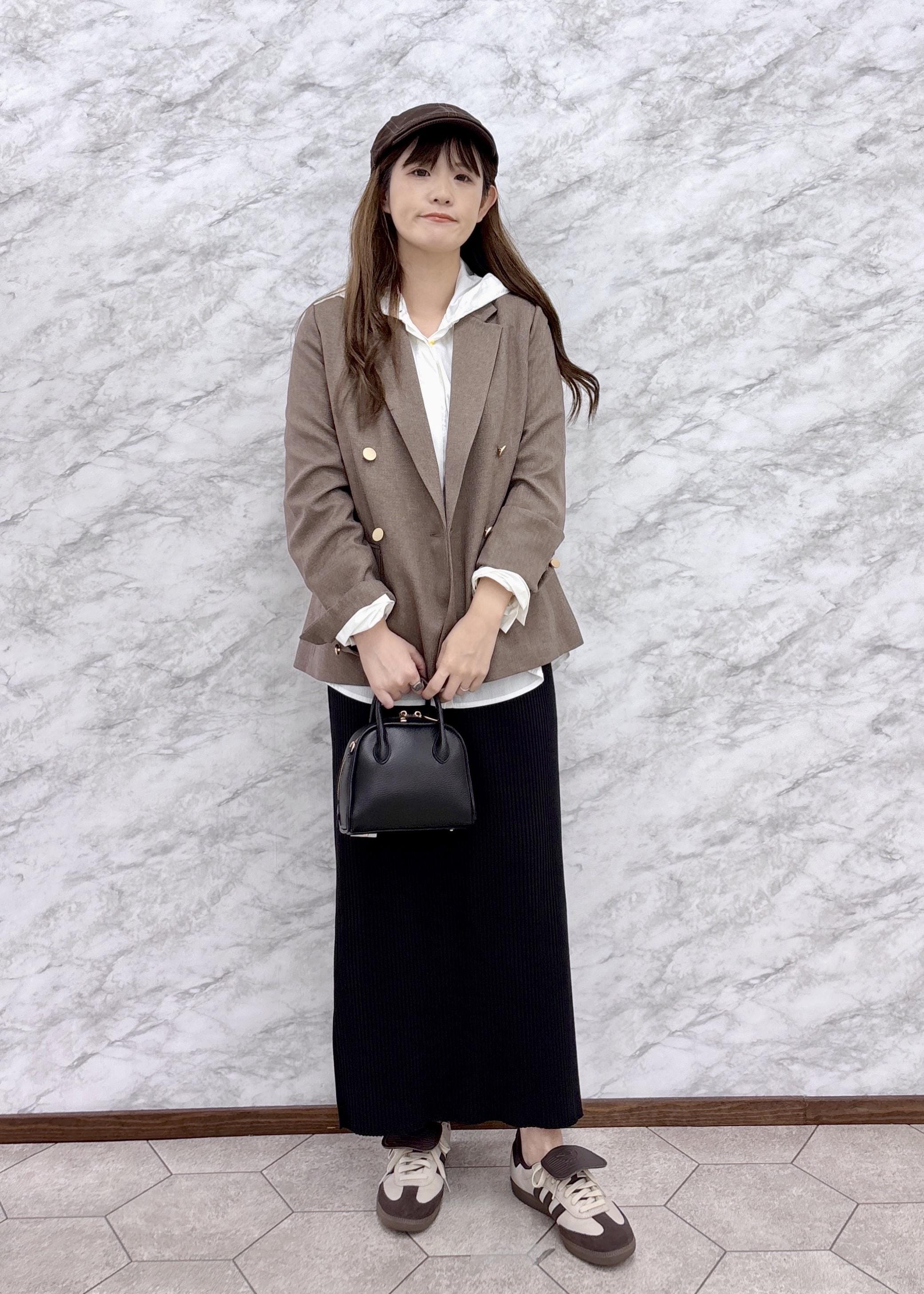 ROPE' PICNICのレディハンサムシリーズ ウールライク金ボタンジャケット(半裏地)/セットアップ・通勤対応を使ったコーディネートを紹介します。｜Rakuten Fashion(楽天ファッション／旧楽天ブランドアベニュー)6353484