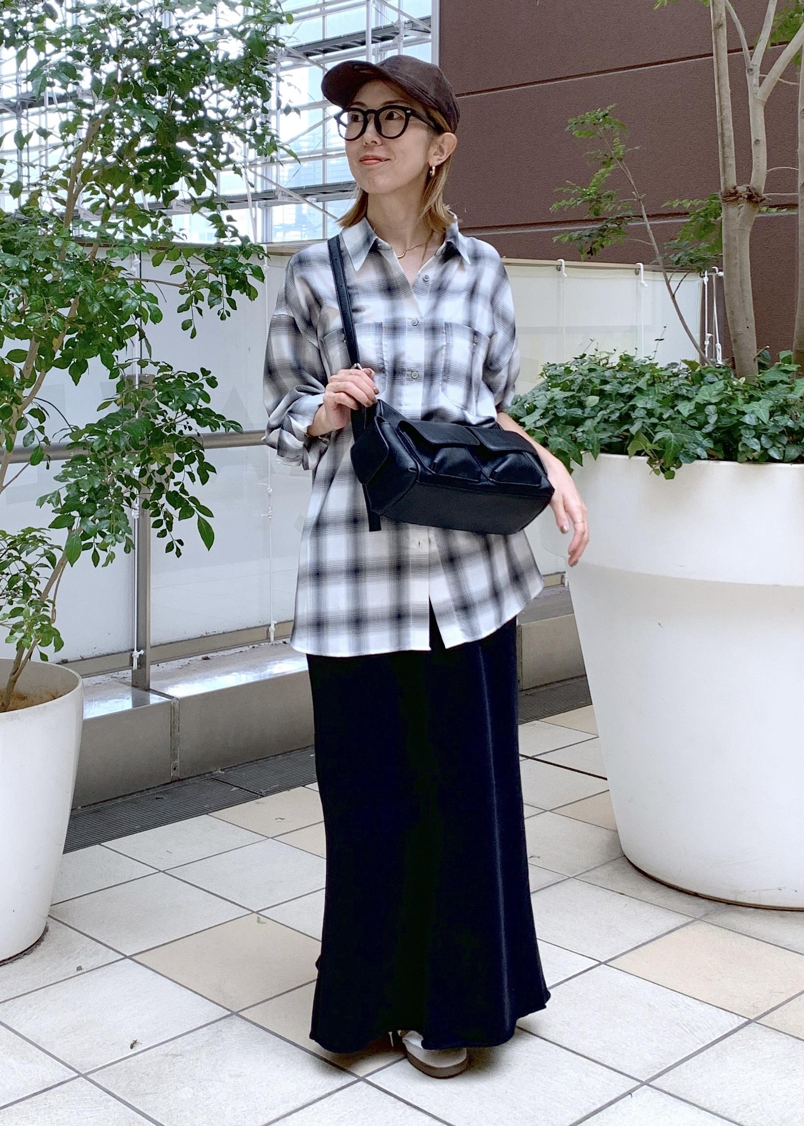 ROPE' PICNICのオンブレチェックシャツ/UVケアを使ったコーディネートを紹介します。｜Rakuten Fashion(楽天ファッション／旧楽天ブランドアベニュー)6353489