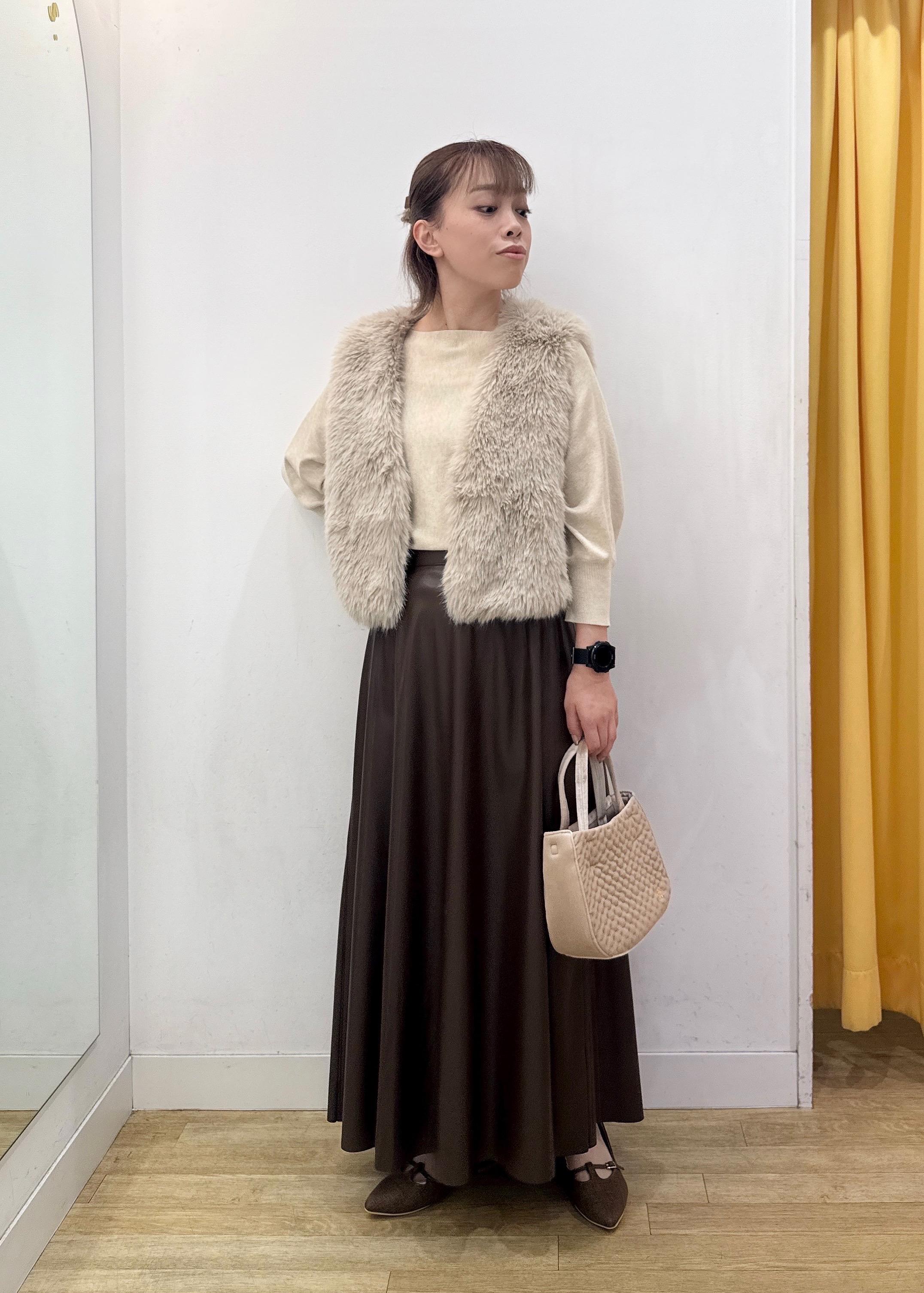 ROPE' PICNICのファーベストを使ったコーディネートを紹介します。｜Rakuten Fashion(楽天ファッション／旧楽天ブランドアベニュー)6353492