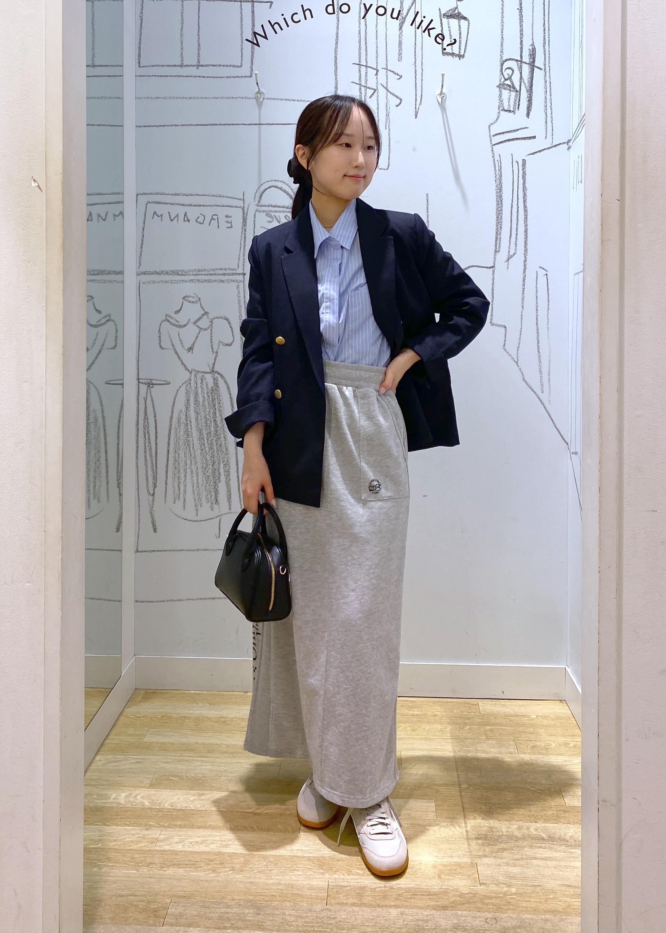 ROPE' PICNICのレディハンサムシリーズ ウールライク金ボタンジャケット(半裏地)/セットアップ・通勤対応を使ったコーディネートを紹介します。｜Rakuten Fashion(楽天ファッション／旧楽天ブランドアベニュー)6353496