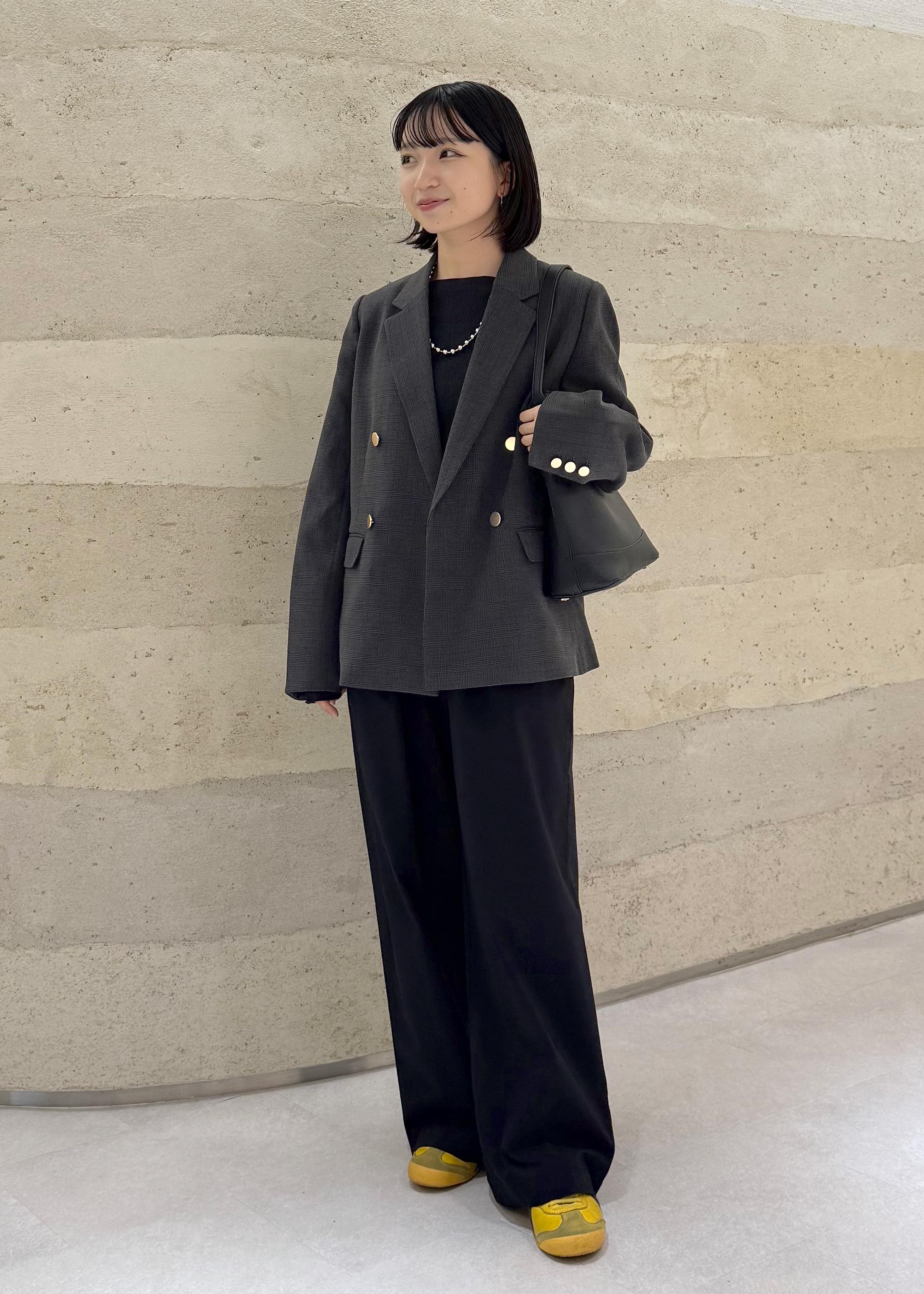 ROPE' PICNICのレディハンサムシリーズ ウールライク金ボタンジャケット(半裏地)/セットアップ・通勤対応を使ったコーディネートを紹介します。｜Rakuten Fashion(楽天ファッション／旧楽天ブランドアベニュー)6353497