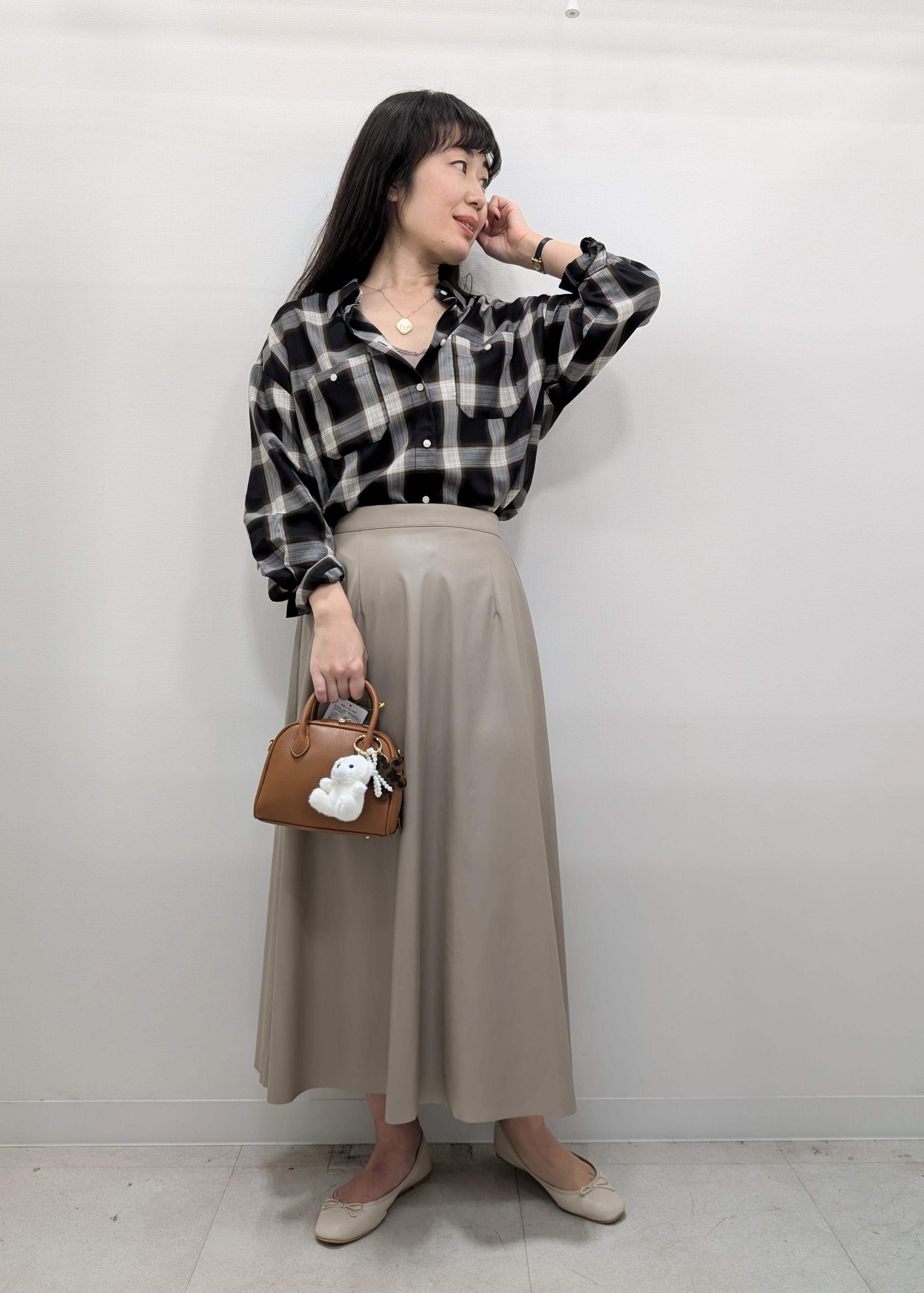 ROPE' PICNICのオンブレチェックシャツ/UVケアを使ったコーディネートを紹介します。｜Rakuten Fashion(楽天ファッション／旧楽天ブランドアベニュー)6353518