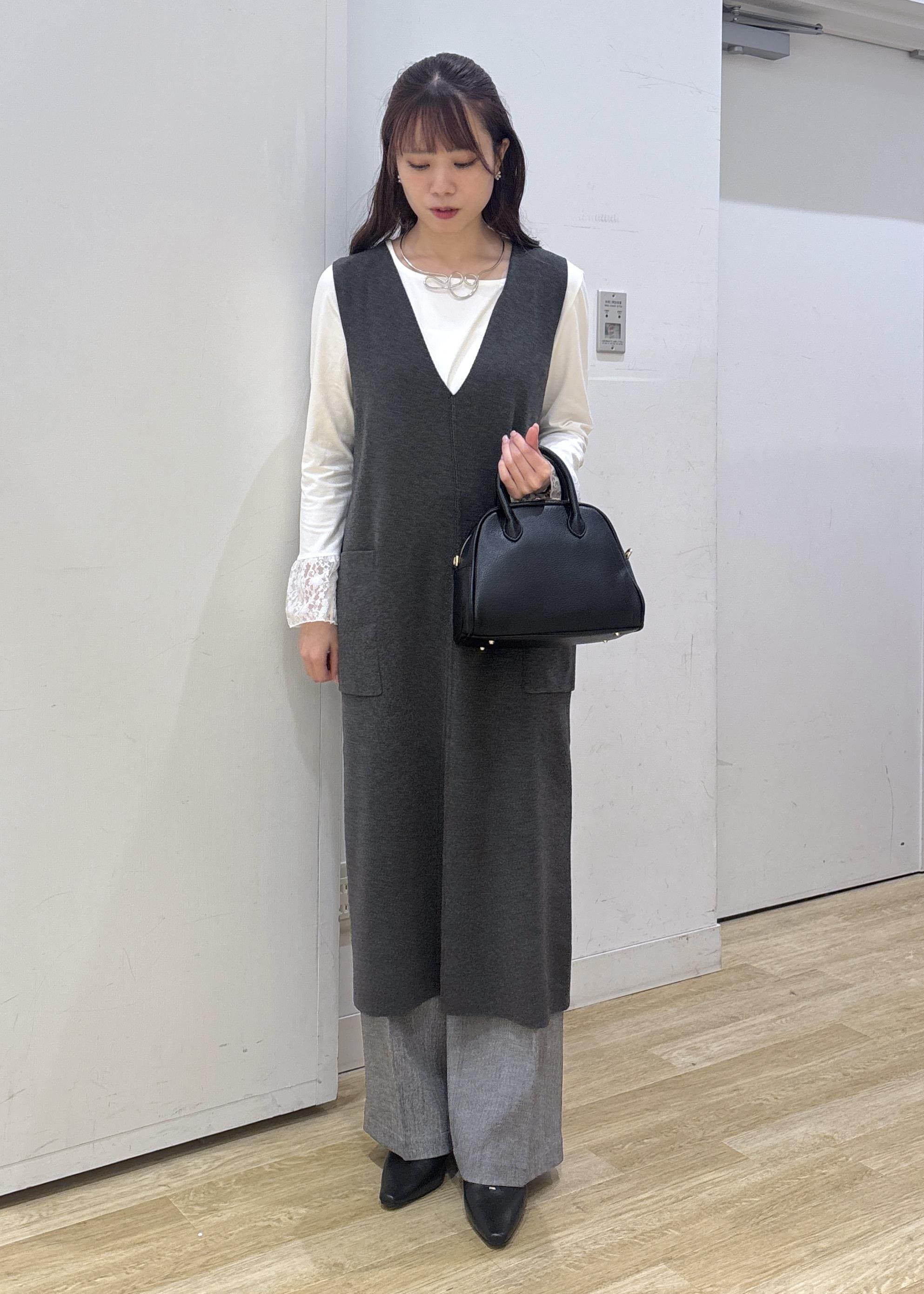 ROPE' PICNICのニットジャンパースカート/着丈が選べる・リンクコーデを使ったコーディネートを紹介します。｜Rakuten Fashion(楽天ファッション／旧楽天ブランドアベニュー)6402031