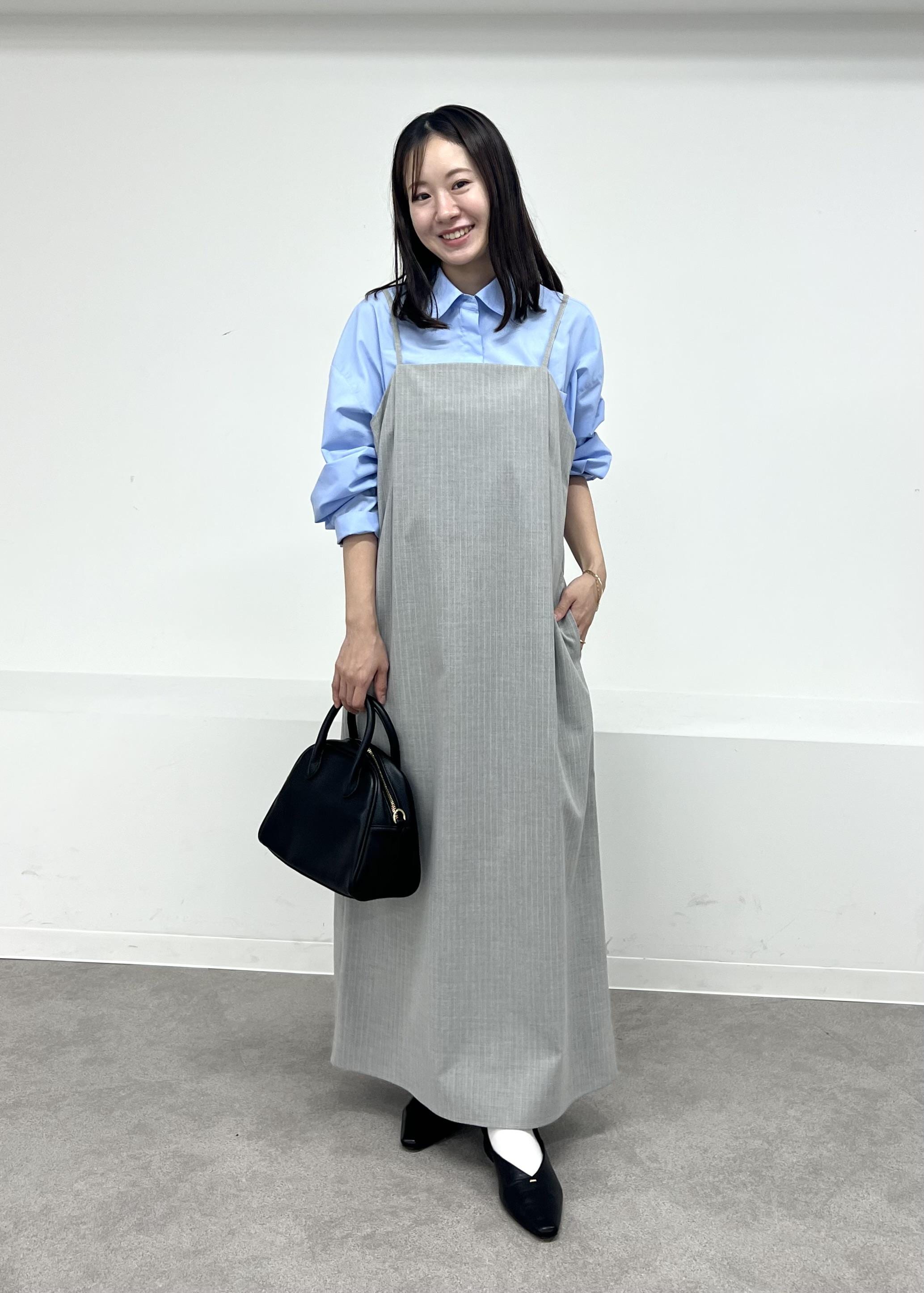 ROPE' PICNICのストライプアイラインキャミワンピース/セットアップ対応を使ったコーディネートを紹介します。｜Rakuten Fashion(楽天ファッション／旧楽天ブランドアベニュー)6402033