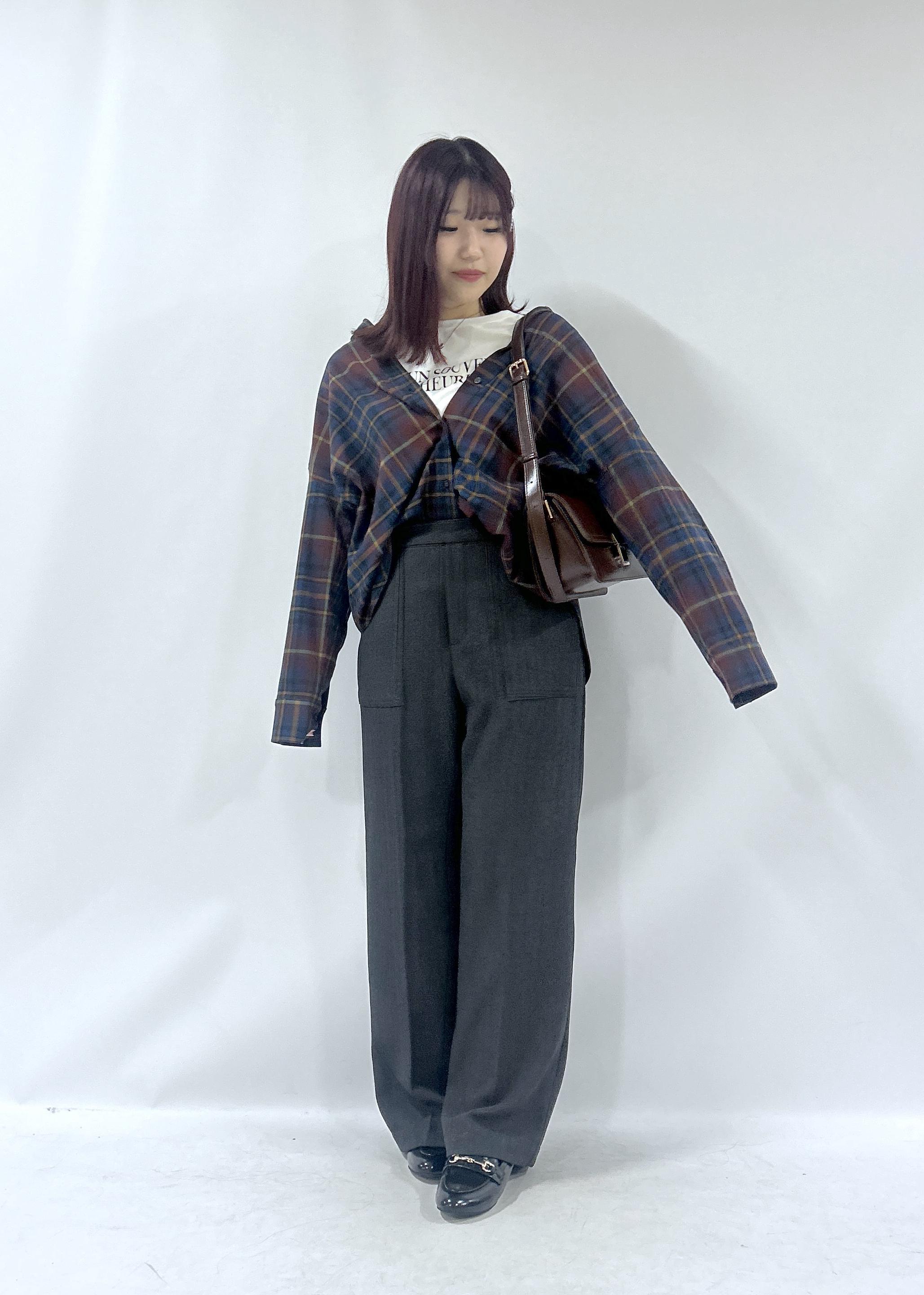 ROPE' PICNICのチェックネルシャツ/リンクコーデを使ったコーディネートを紹介します。｜Rakuten Fashion(楽天ファッション／旧楽天ブランドアベニュー)6402061