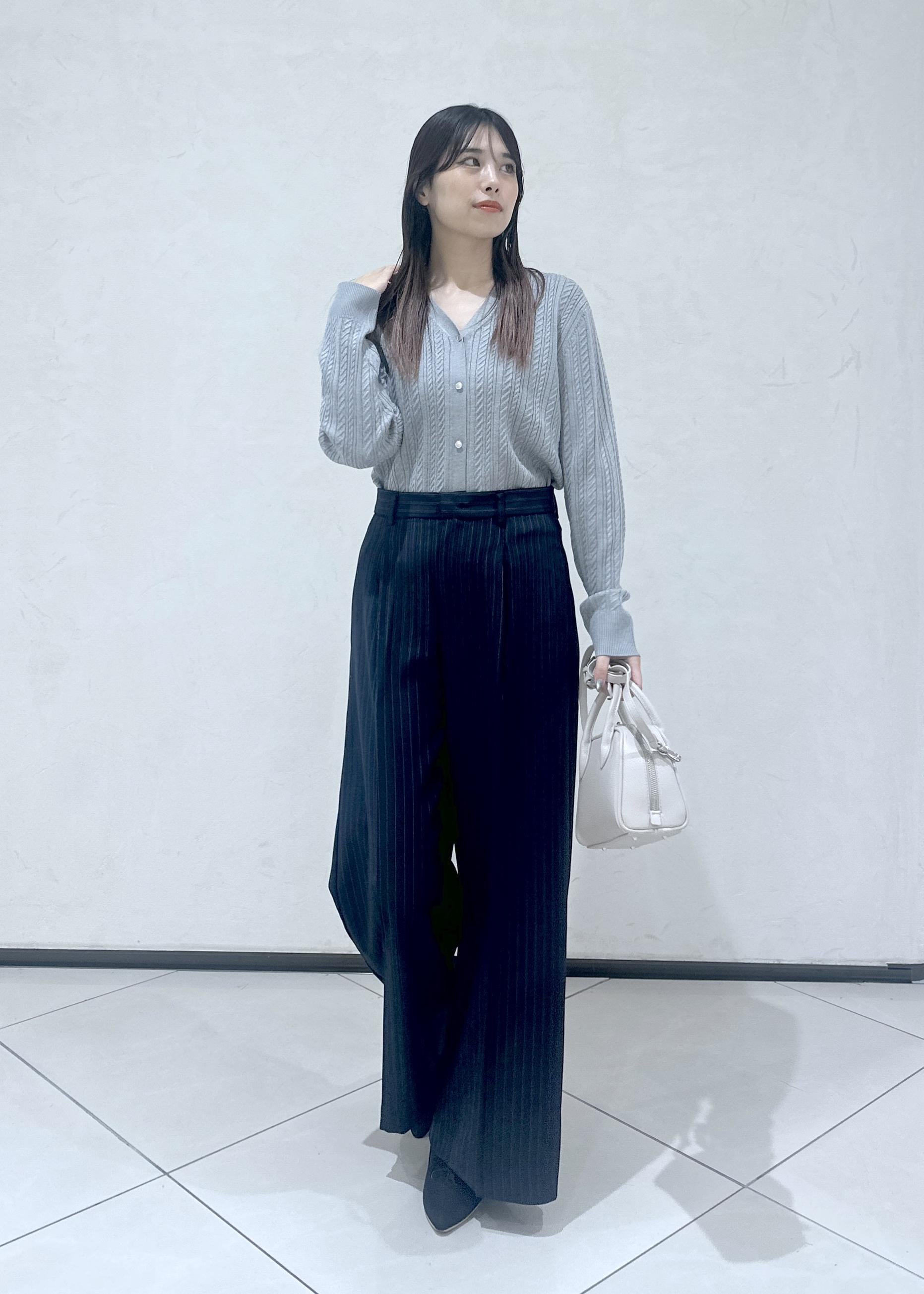 ROPE' PICNICの【アンチピリング・洗濯機OK】ミニケーブルカーディガンを使ったコーディネートを紹介します。｜Rakuten Fashion(楽天ファッション／旧楽天ブランドアベニュー)6402037