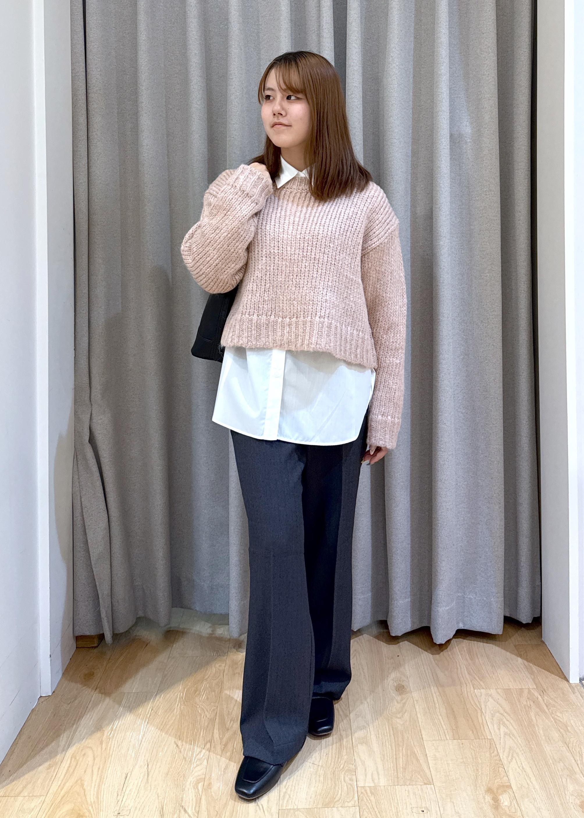 ROPE' PICNICのラメリリーショートニットプルオーバーを使ったコーディネートを紹介します。｜Rakuten Fashion(楽天ファッション／旧楽天ブランドアベニュー)6402039