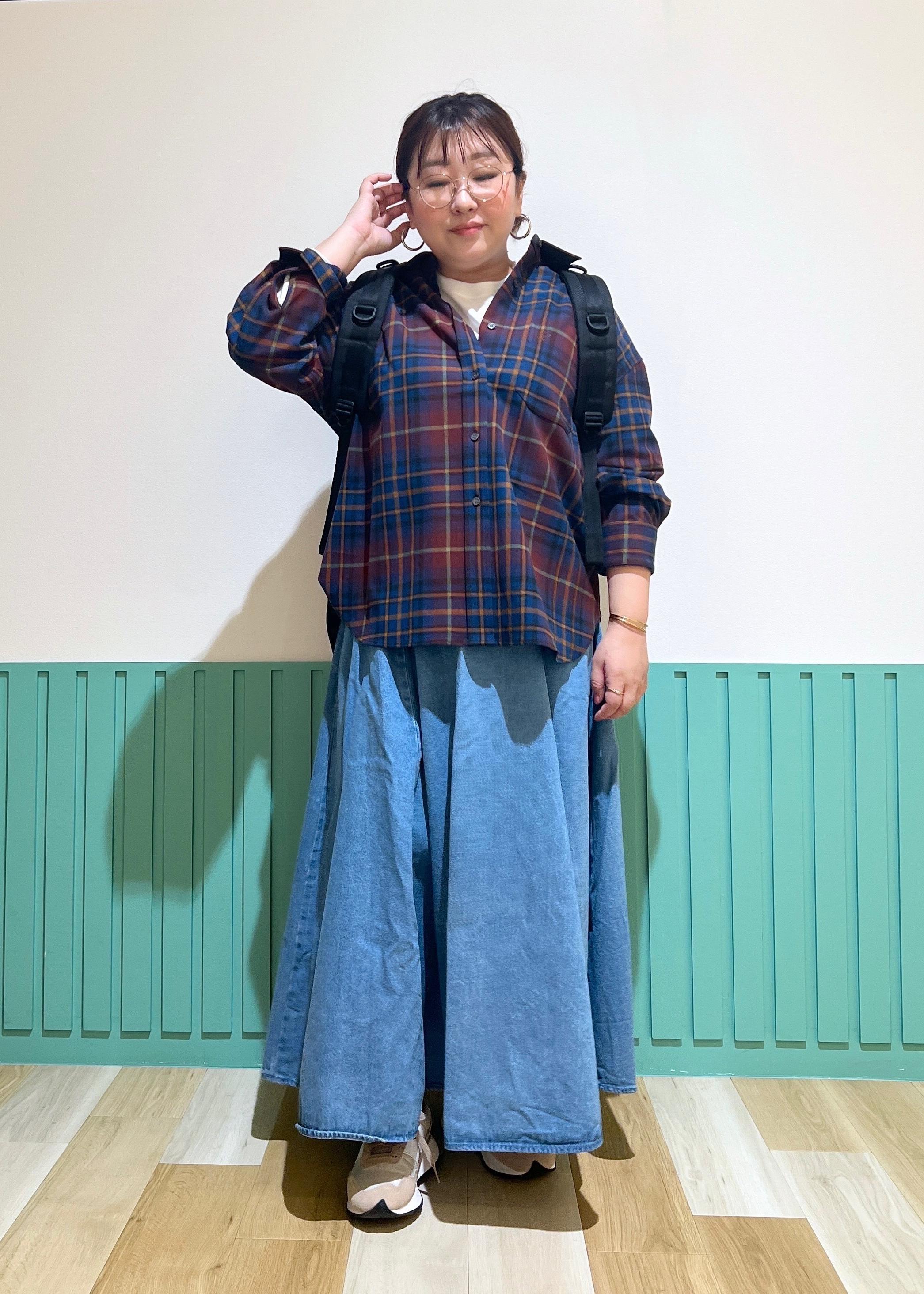 ROPE' PICNICのチェックネルシャツ/リンクコーデを使ったコーディネートを紹介します。｜Rakuten Fashion(楽天ファッション／旧楽天ブランドアベニュー)6402040