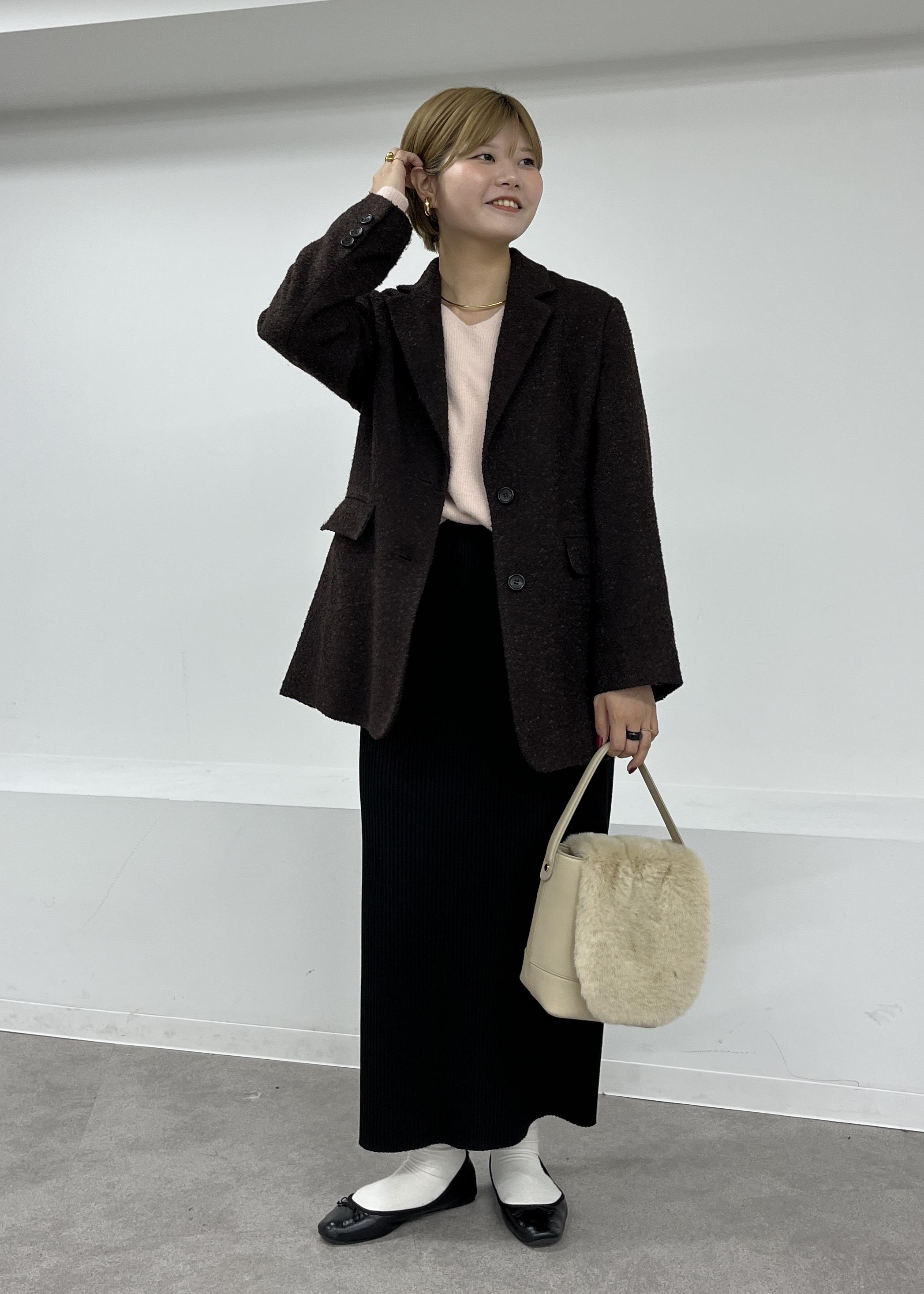 ROPE' PICNICのネップツイードテーラードジャコットを使ったコーディネートを紹介します。｜Rakuten Fashion(楽天ファッション／旧楽天ブランドアベニュー)6402080