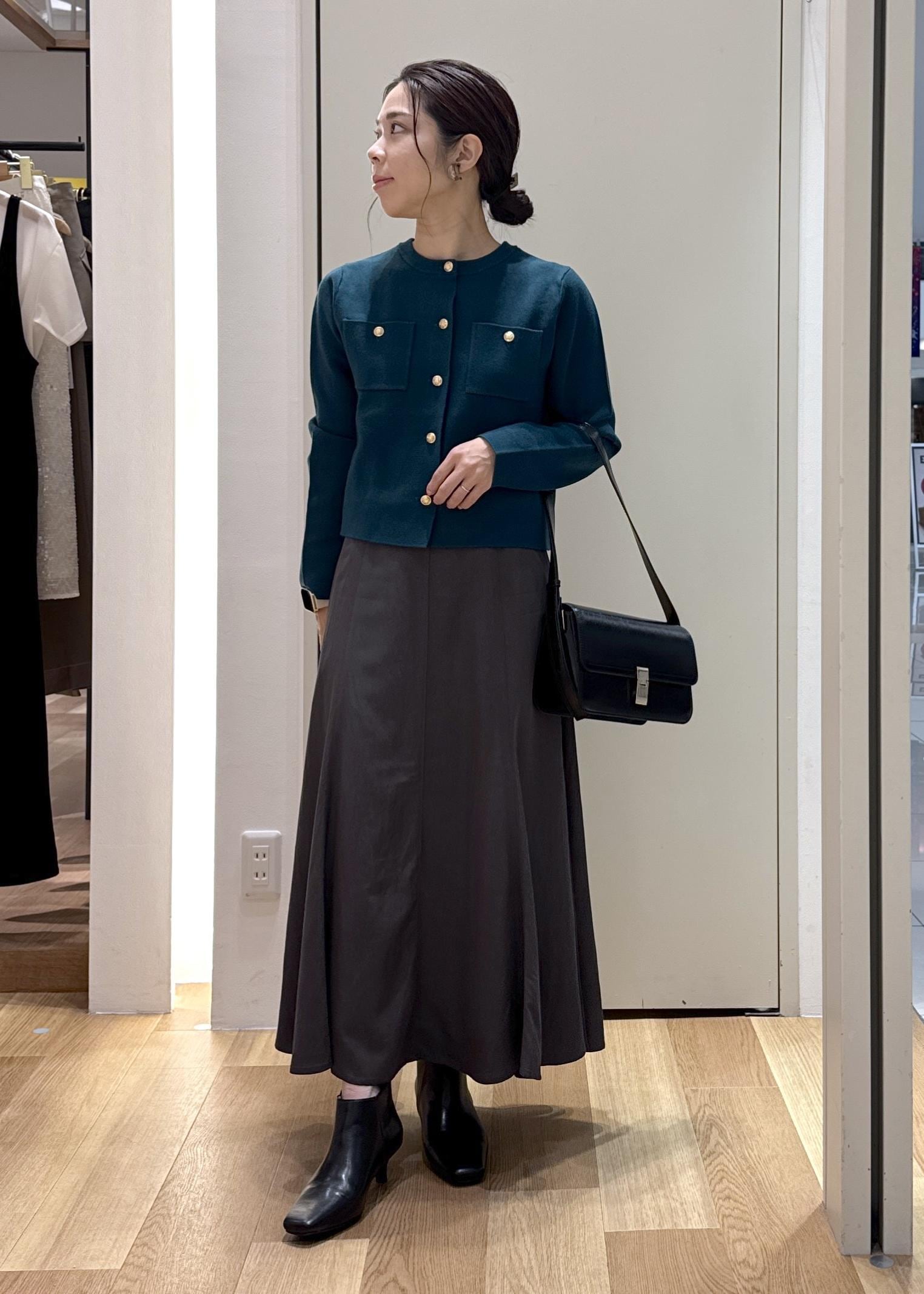 ROPE' PICNICの【洗濯機OK】ミラノリブニットカーディガンを使ったコーディネートを紹介します。｜Rakuten Fashion(楽天ファッション／旧楽天ブランドアベニュー)6402086