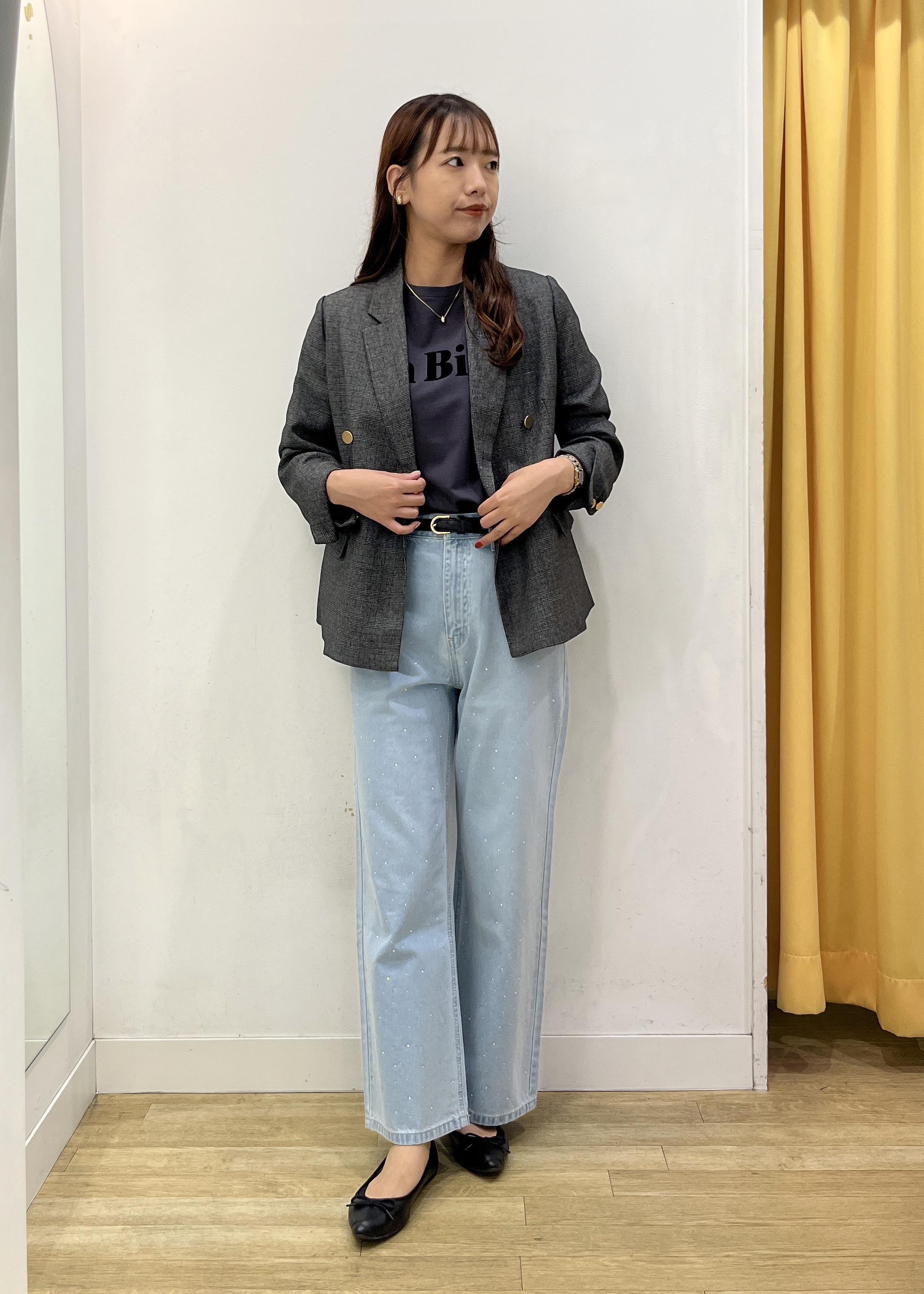 ROPE' PICNICの【UVカット・接触冷感・汗染み加工】フロッキーロゴTシャツを使ったコーディネートを紹介します。｜Rakuten Fashion(楽天ファッション／旧楽天ブランドアベニュー)6402053