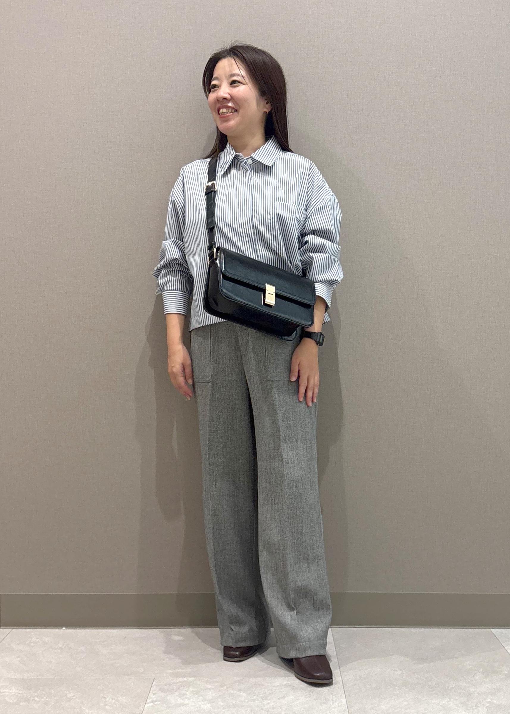 ROPE' PICNICのベーシッククロップドシャツ/イージーケアを使ったコーディネートを紹介します。｜Rakuten Fashion(楽天ファッション／旧楽天ブランドアベニュー)6402126