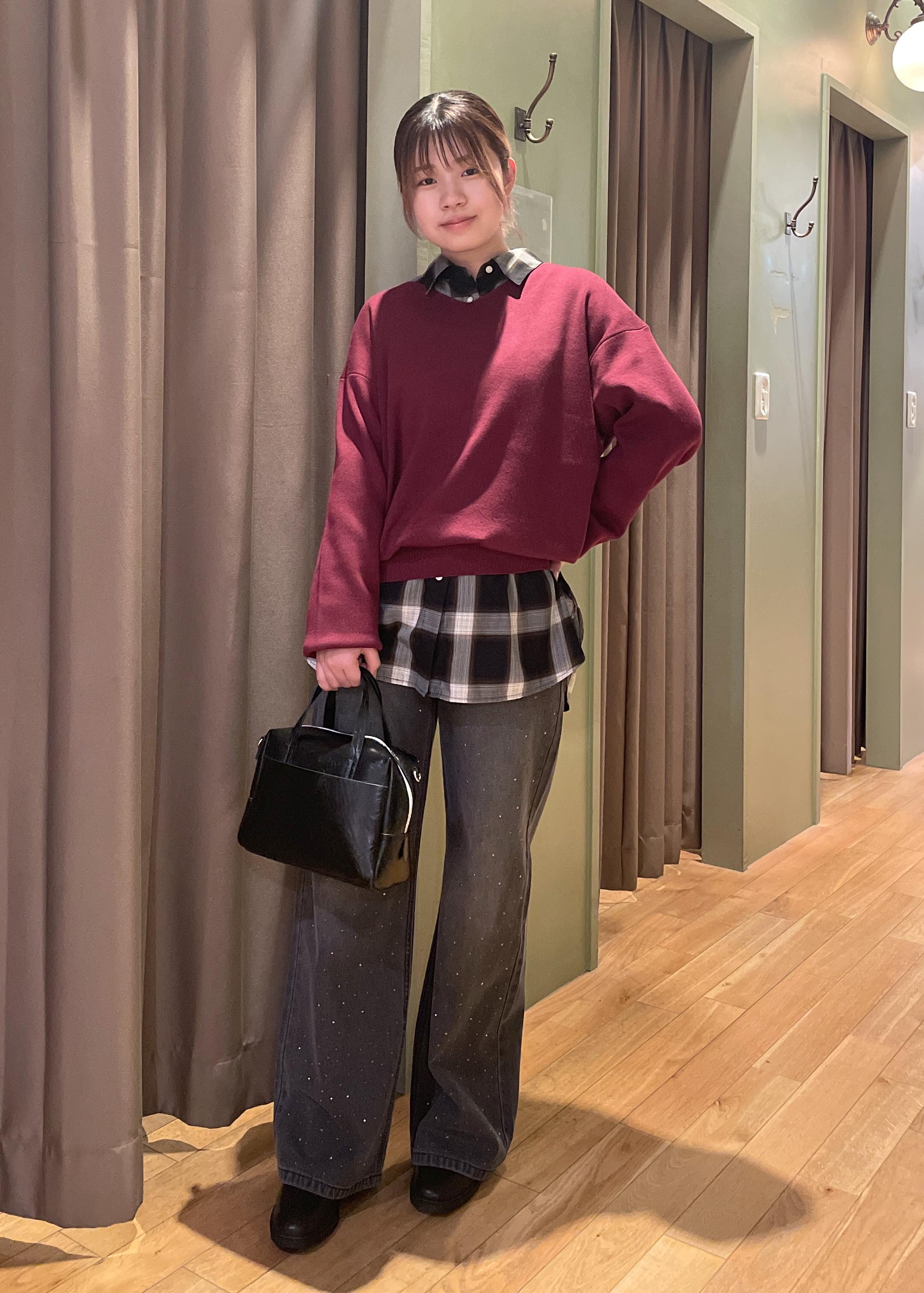 ROPE' PICNICのマシュマロニットVネックプルオーバー/イージーケア・リンクコーデを使ったコーディネートを紹介します。｜Rakuten Fashion(楽天ファッション／旧楽天ブランドアベニュー)6402131