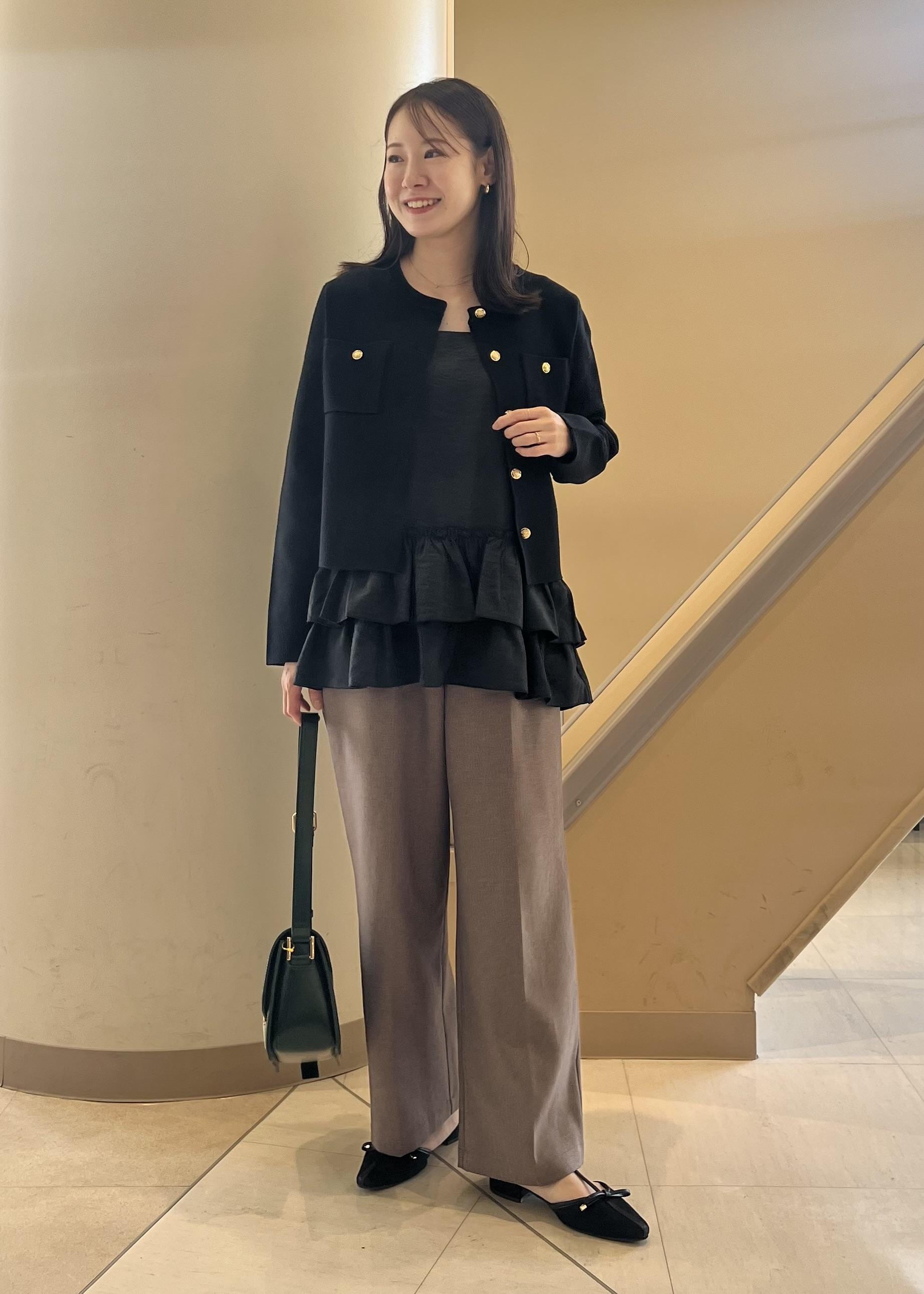 ROPE' PICNICの【洗濯機OK】ミラノリブニットカーディガンを使ったコーディネートを紹介します。｜Rakuten Fashion(楽天ファッション／旧楽天ブランドアベニュー)6402149