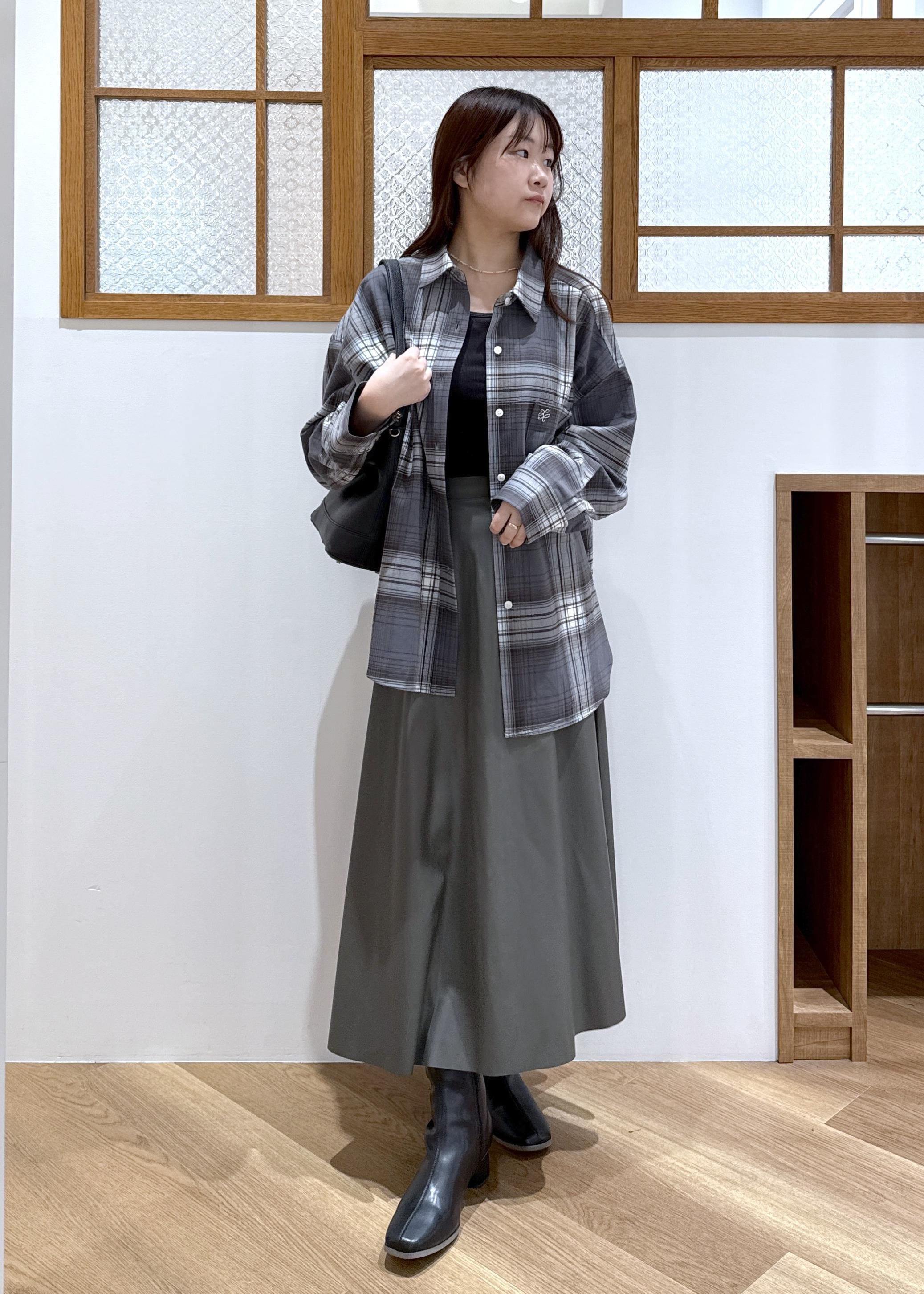 ROPE' PICNICのチェックネルシャツ/リンクコーデを使ったコーディネートを紹介します。｜Rakuten Fashion(楽天ファッション／旧楽天ブランドアベニュー)6402114