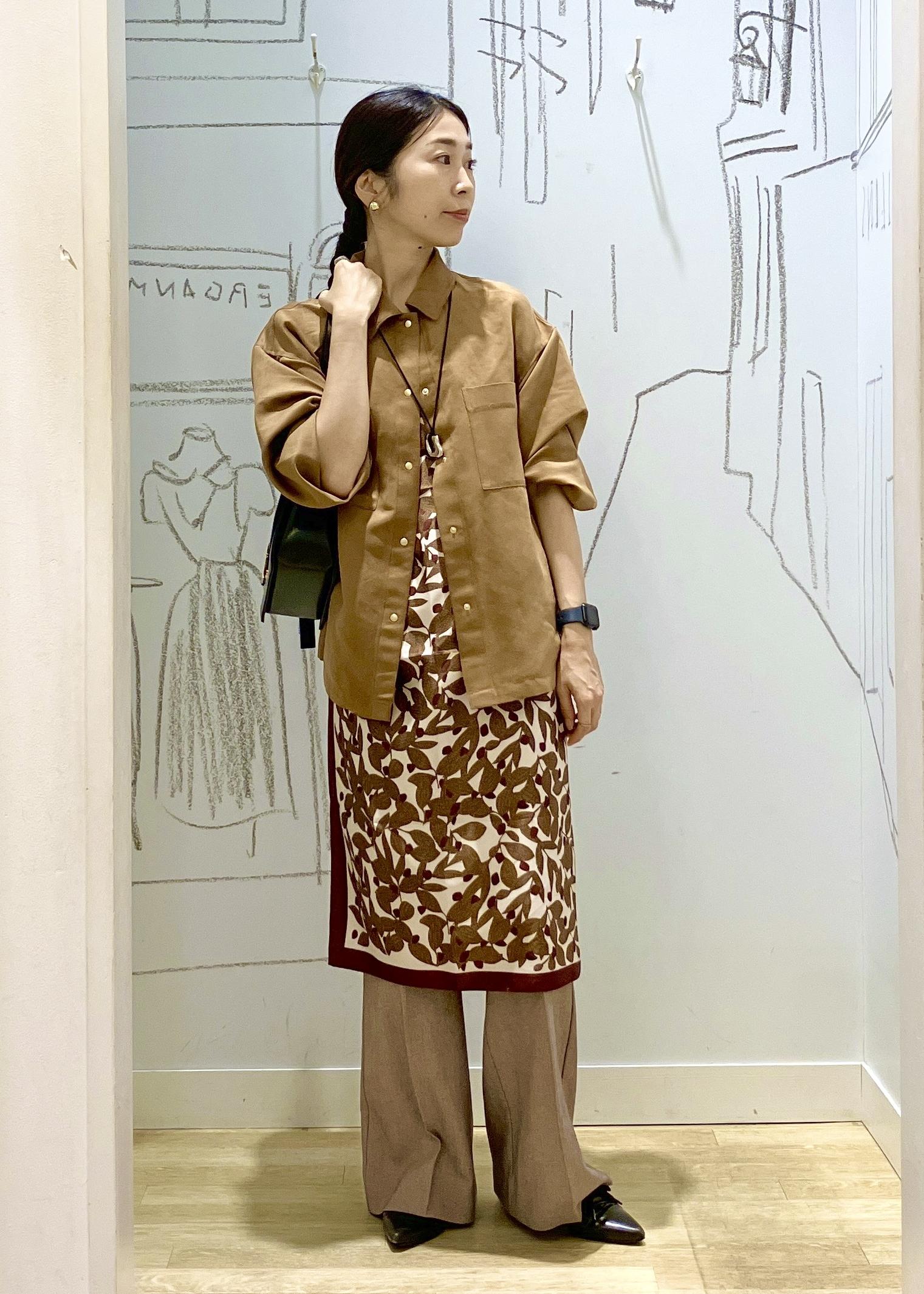 ROPE' PICNICのスエードシャツを使ったコーディネートを紹介します。｜Rakuten Fashion(楽天ファッション／旧楽天ブランドアベニュー)6402155