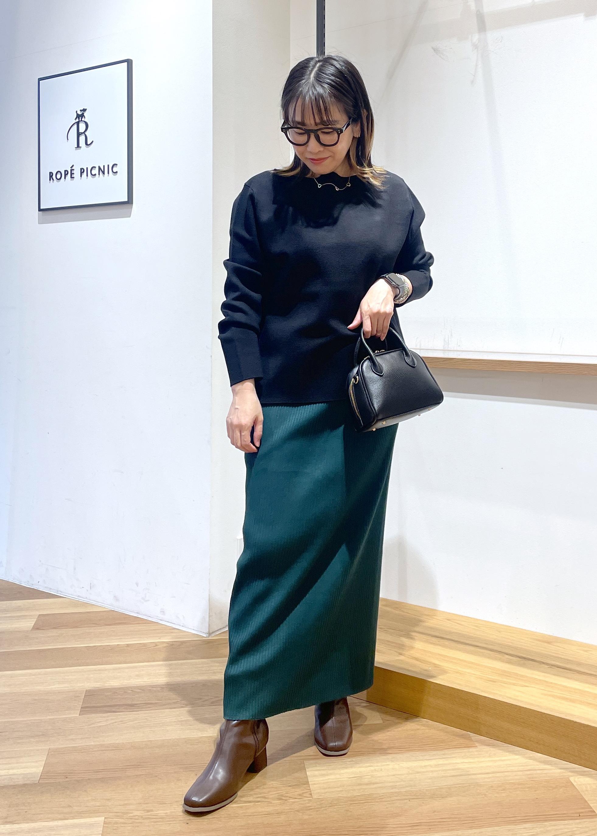 ROPE' PICNICの【洗濯機OK】ミラノリブニットプルオーバーを使ったコーディネートを紹介します。｜Rakuten Fashion(楽天ファッション／旧楽天ブランドアベニュー)6402200