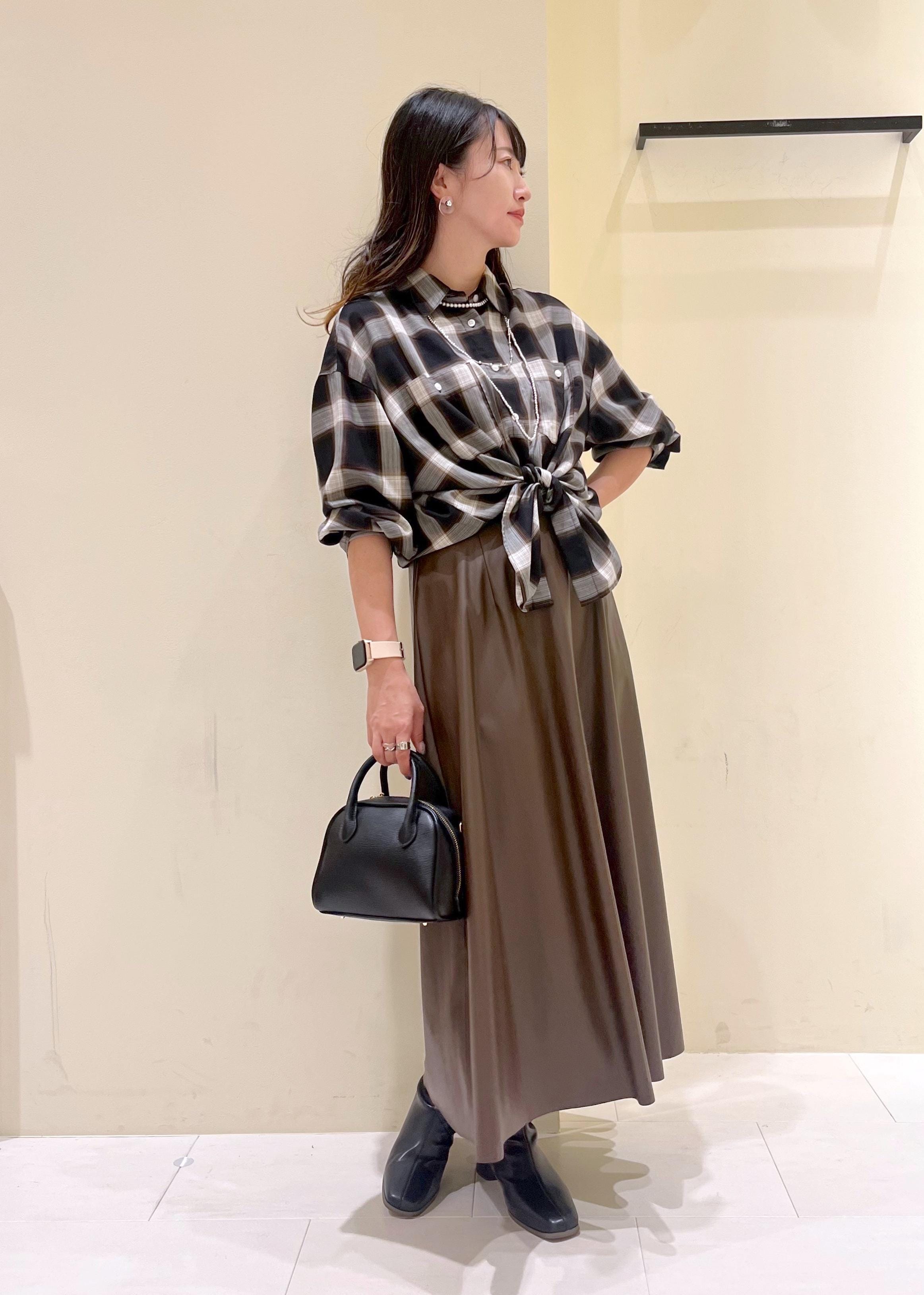 ROPE' PICNICのオンブレチェックシャツ/UVケアを使ったコーディネートを紹介します。｜Rakuten Fashion(楽天ファッション／旧楽天ブランドアベニュー)6402201