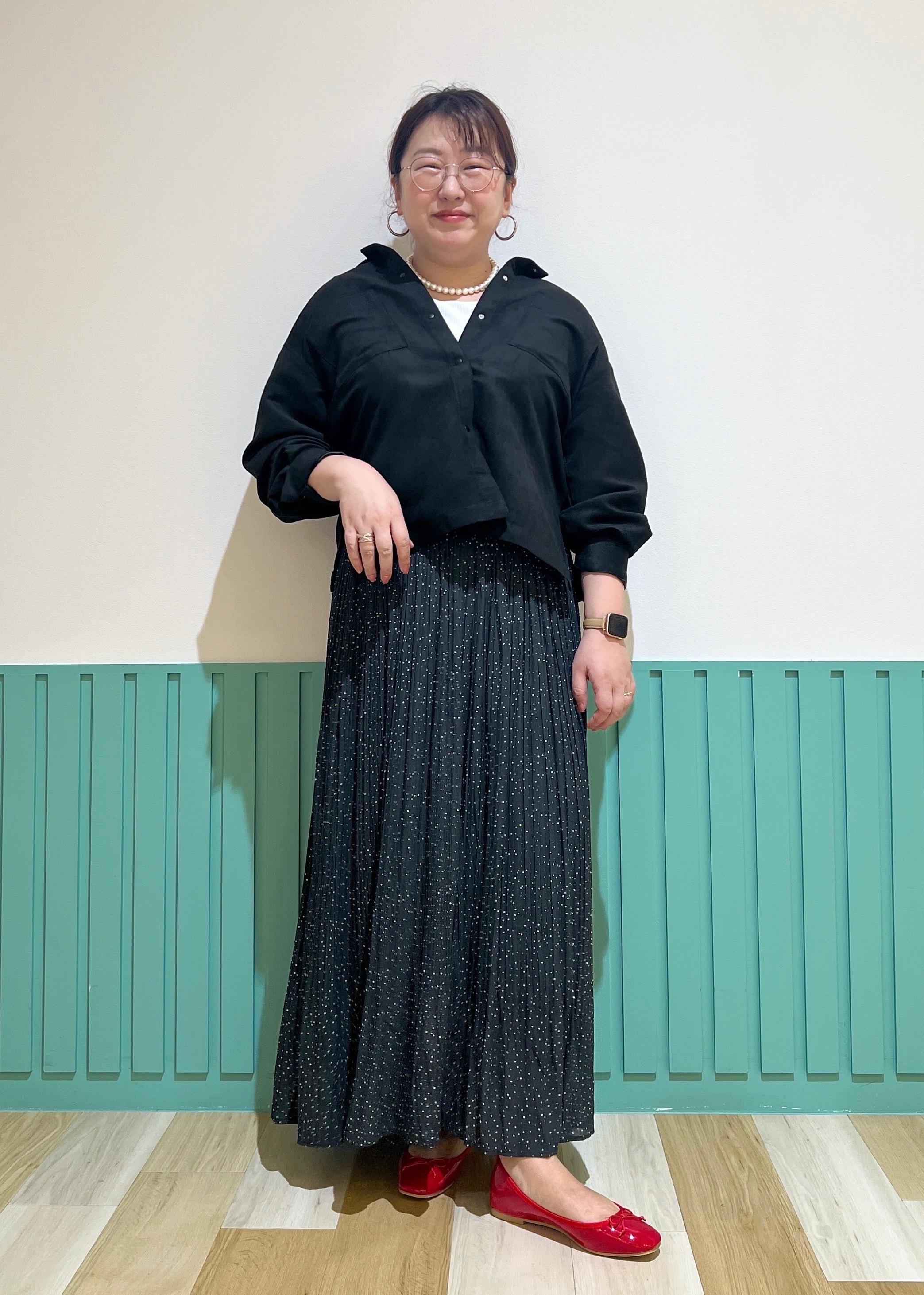 ROPE' PICNICの着丈が選べるエアリープリーツスカートを使ったコーディネートを紹介します。｜Rakuten Fashion(楽天ファッション／旧楽天ブランドアベニュー)6403231