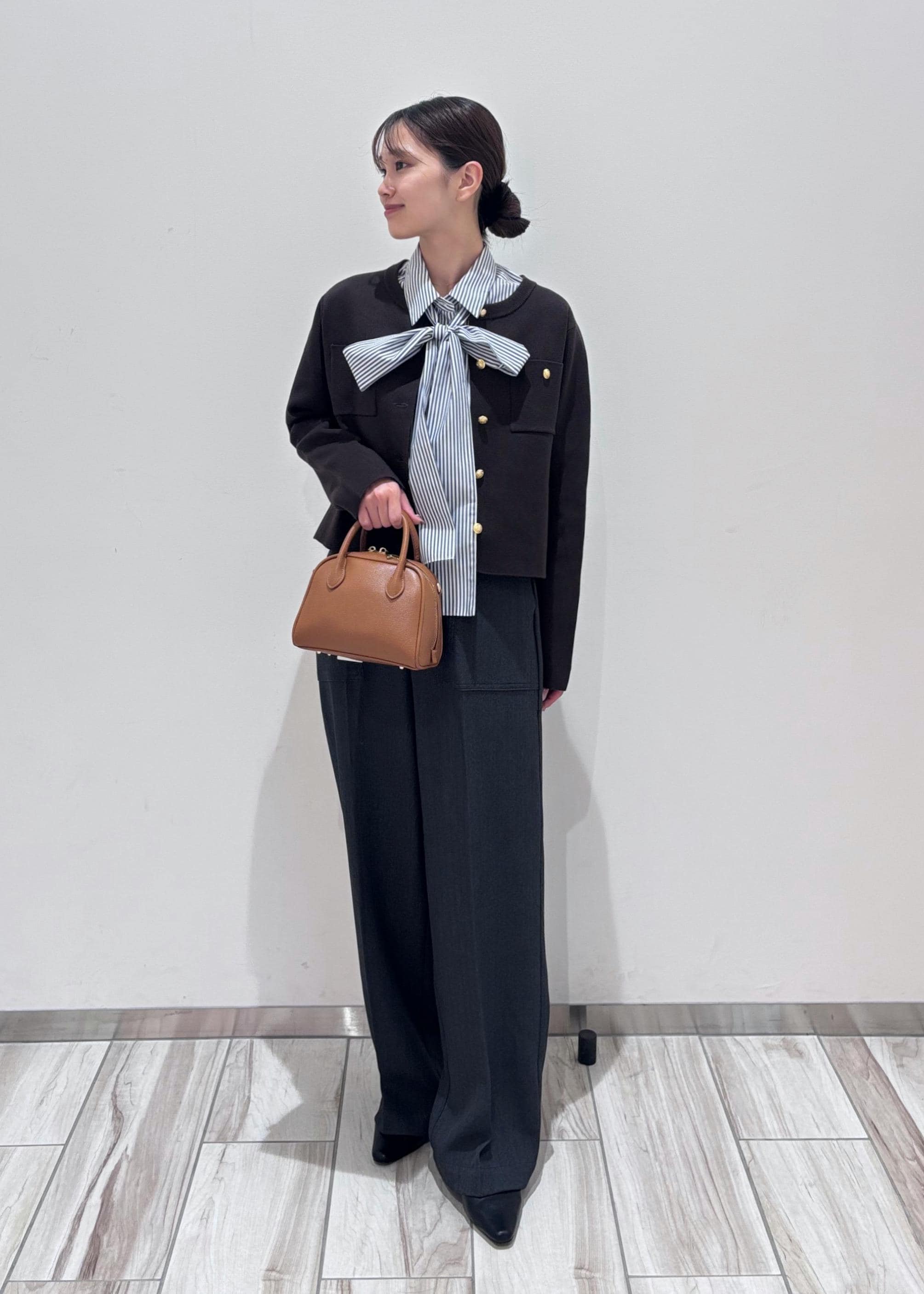 ROPE' PICNICの【洗濯機OK】ミラノリブニットカーディガンを使ったコーディネートを紹介します。｜Rakuten Fashion(楽天ファッション／旧楽天ブランドアベニュー)6403242