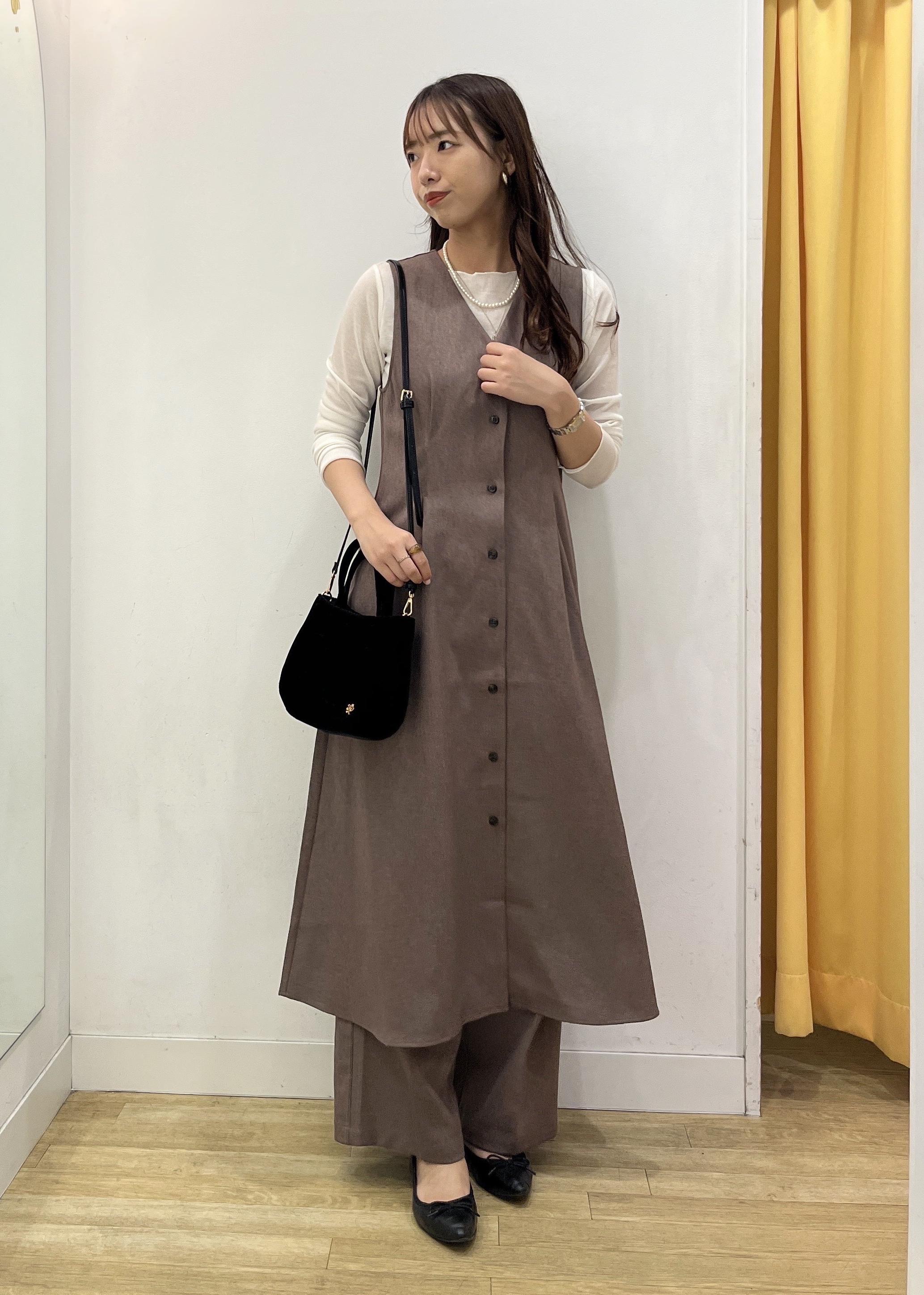 ROPE' PICNICのラメシアーリブカットソーを使ったコーディネートを紹介します。｜Rakuten Fashion(楽天ファッション／旧楽天ブランドアベニュー)6403250