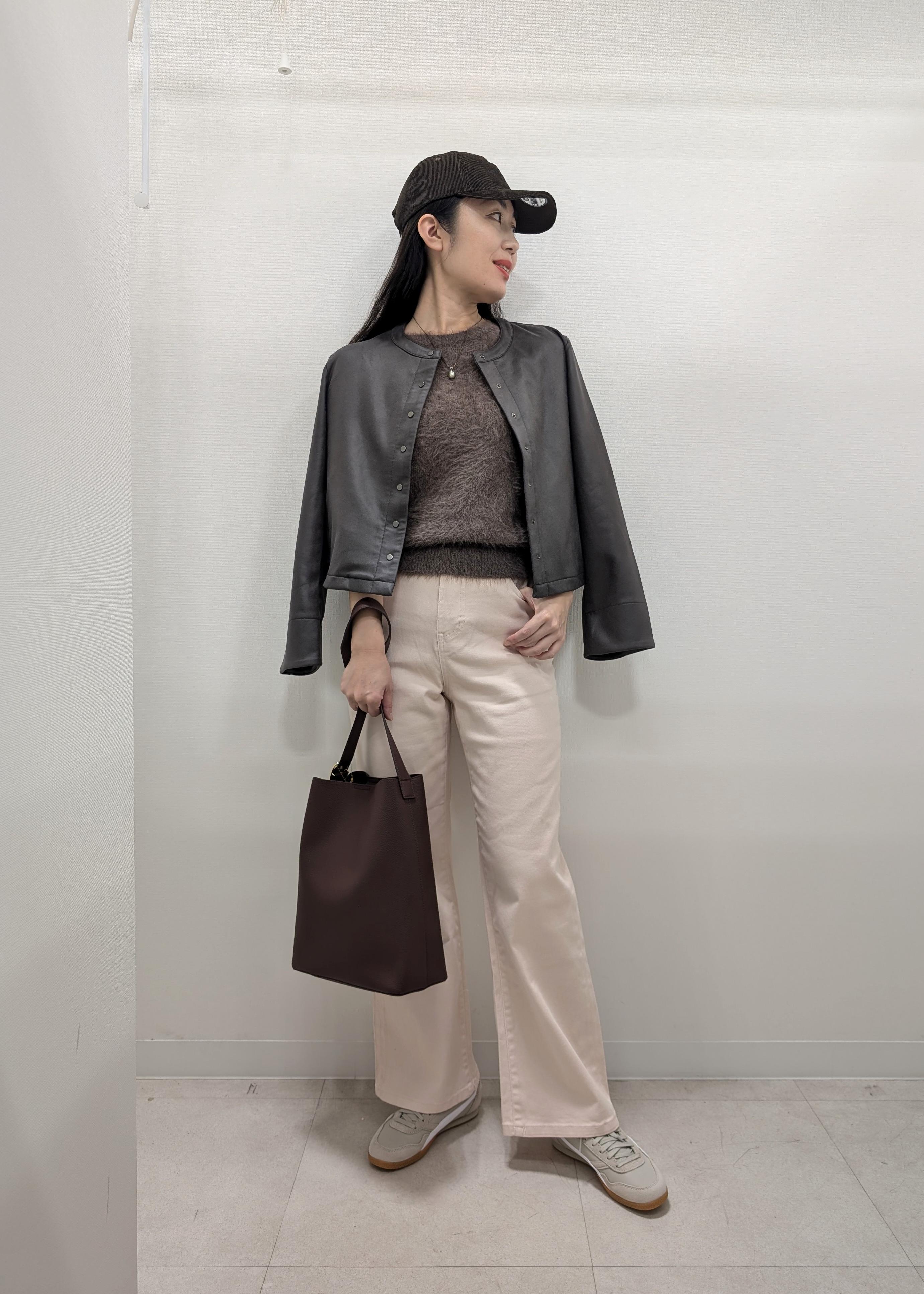 ROPE' PICNICのマシュマロカーディーブルゾンを使ったコーディネートを紹介します。｜Rakuten Fashion(楽天ファッション／旧楽天ブランドアベニュー)6403255