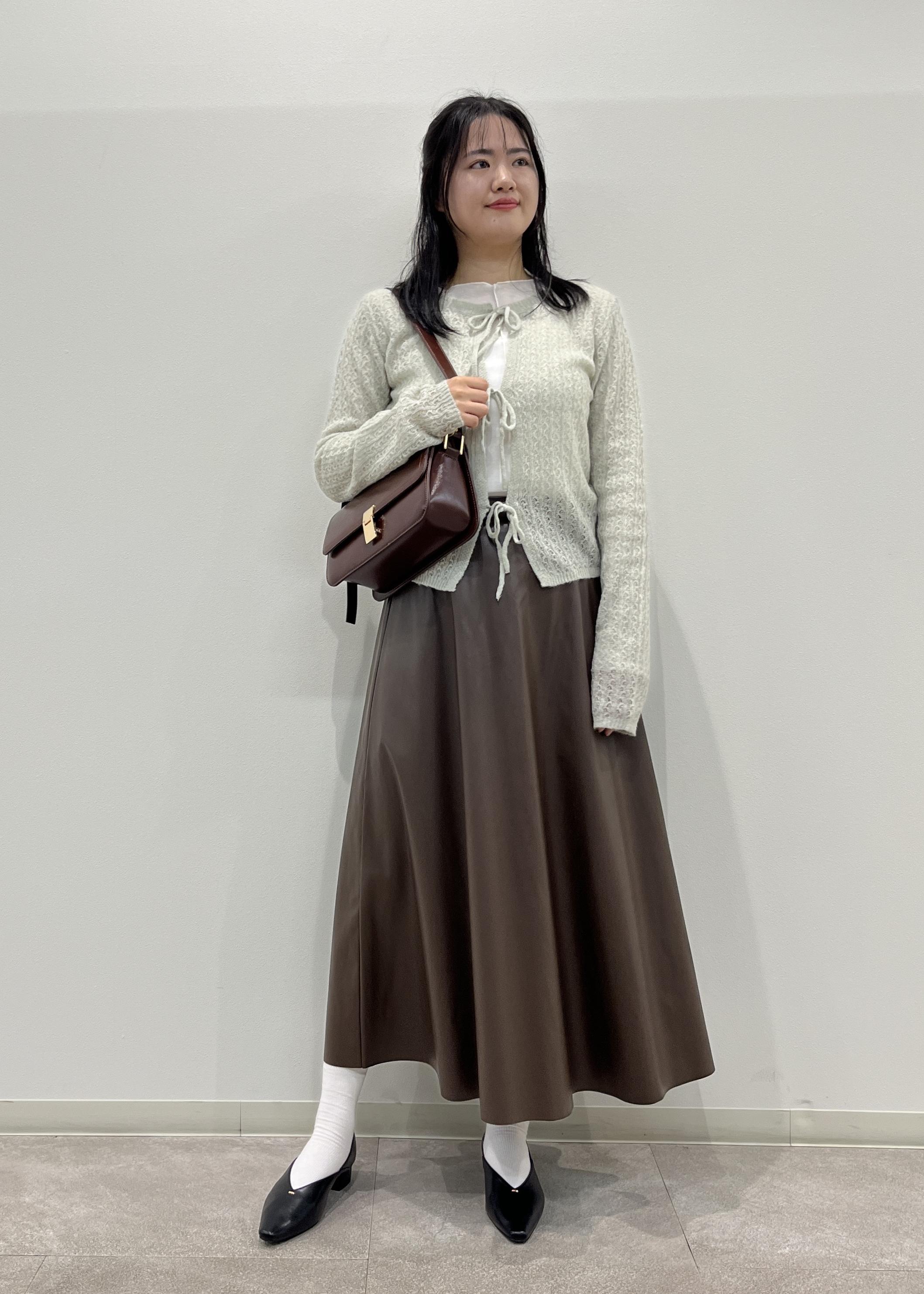 ROPE' PICNICのレース編みメッシュニットカーディガンを使ったコーディネートを紹介します。｜Rakuten Fashion(楽天ファッション／旧楽天ブランドアベニュー)6403256