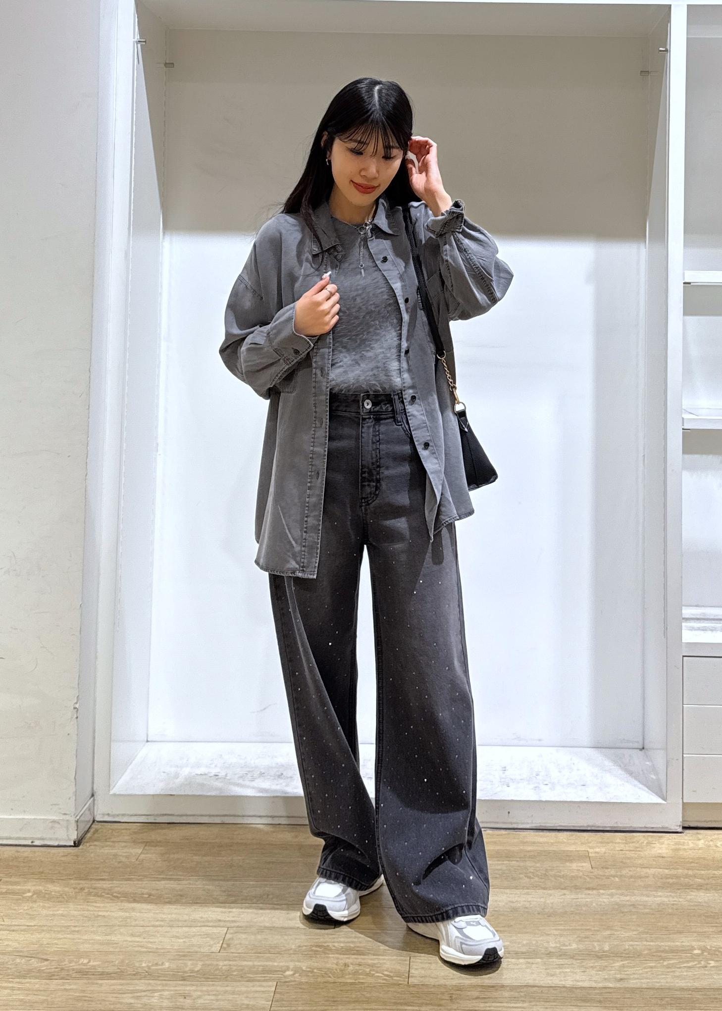 ROPE' PICNICのシャギーニットハーフスリーブプルオーバーを使ったコーディネートを紹介します。｜Rakuten Fashion(楽天ファッション／旧楽天ブランドアベニュー)6403259